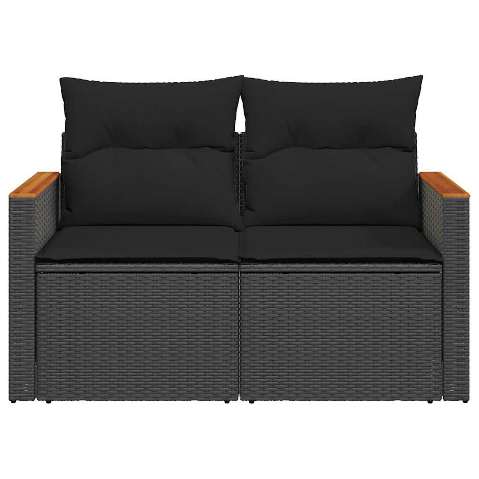 Mobilier d'extérieur  VidaXL 365993 Noir