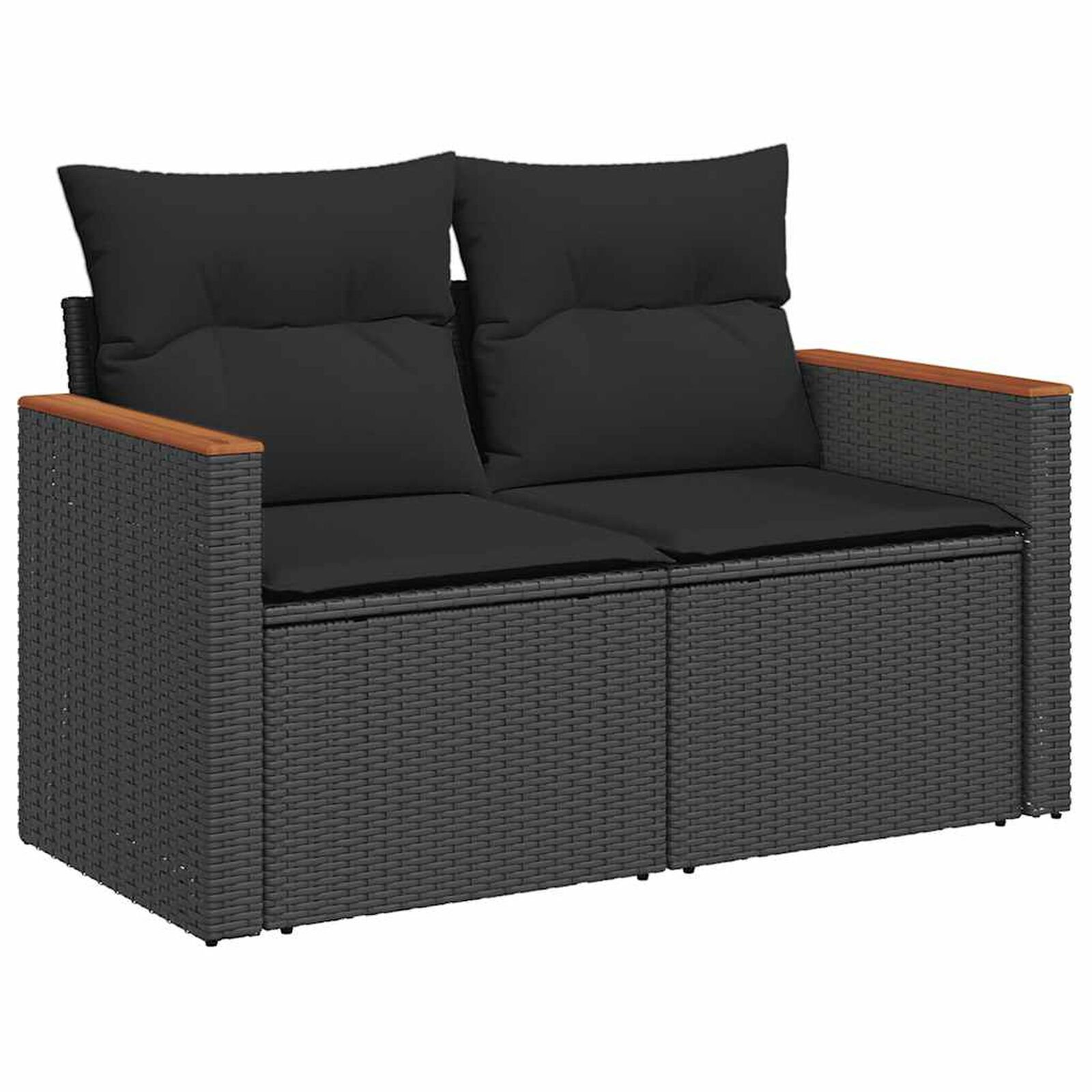 Mobilier d'extérieur  VidaXL 365993 Noir