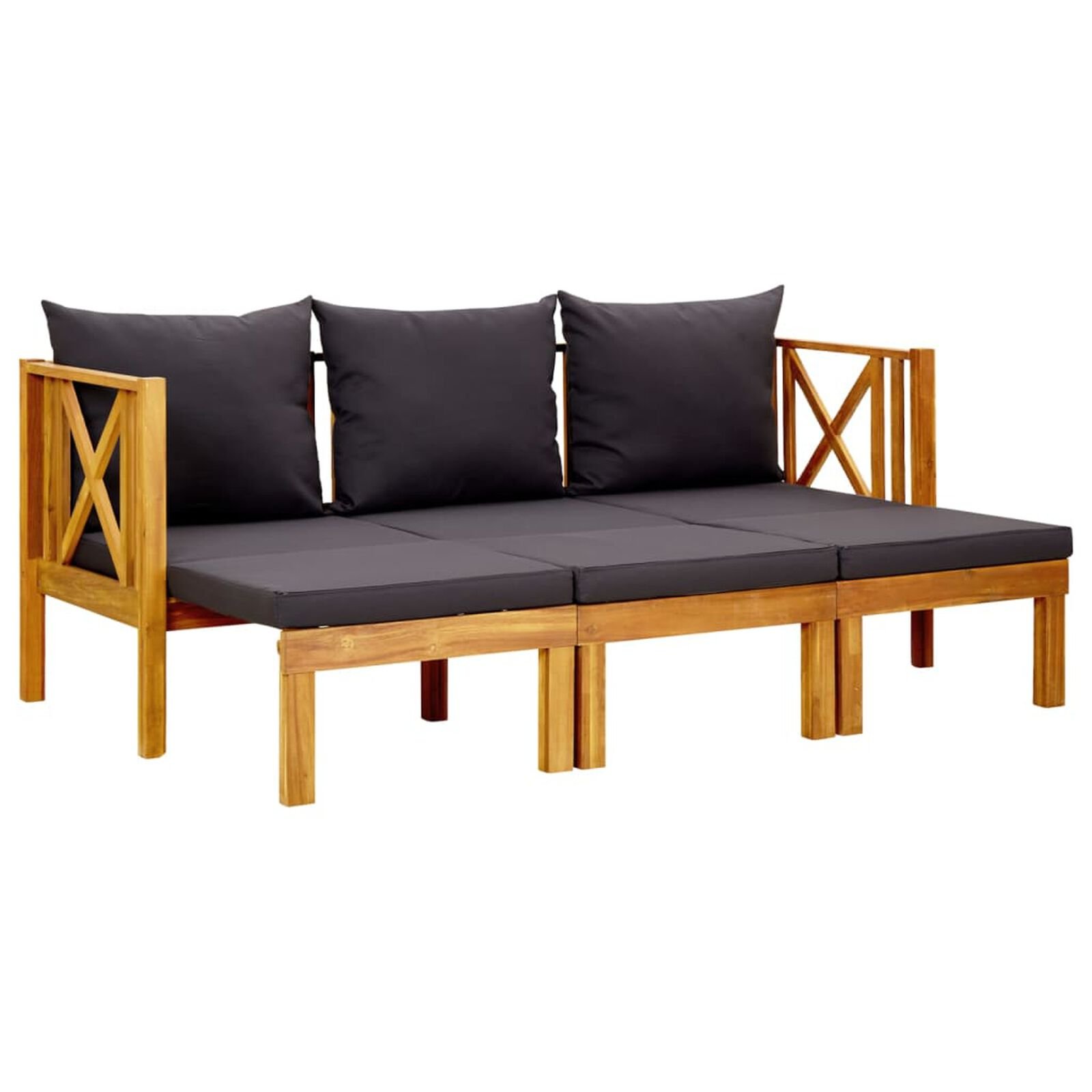 Mobilier d'extérieur  VidaXL 366559 Girs foncé