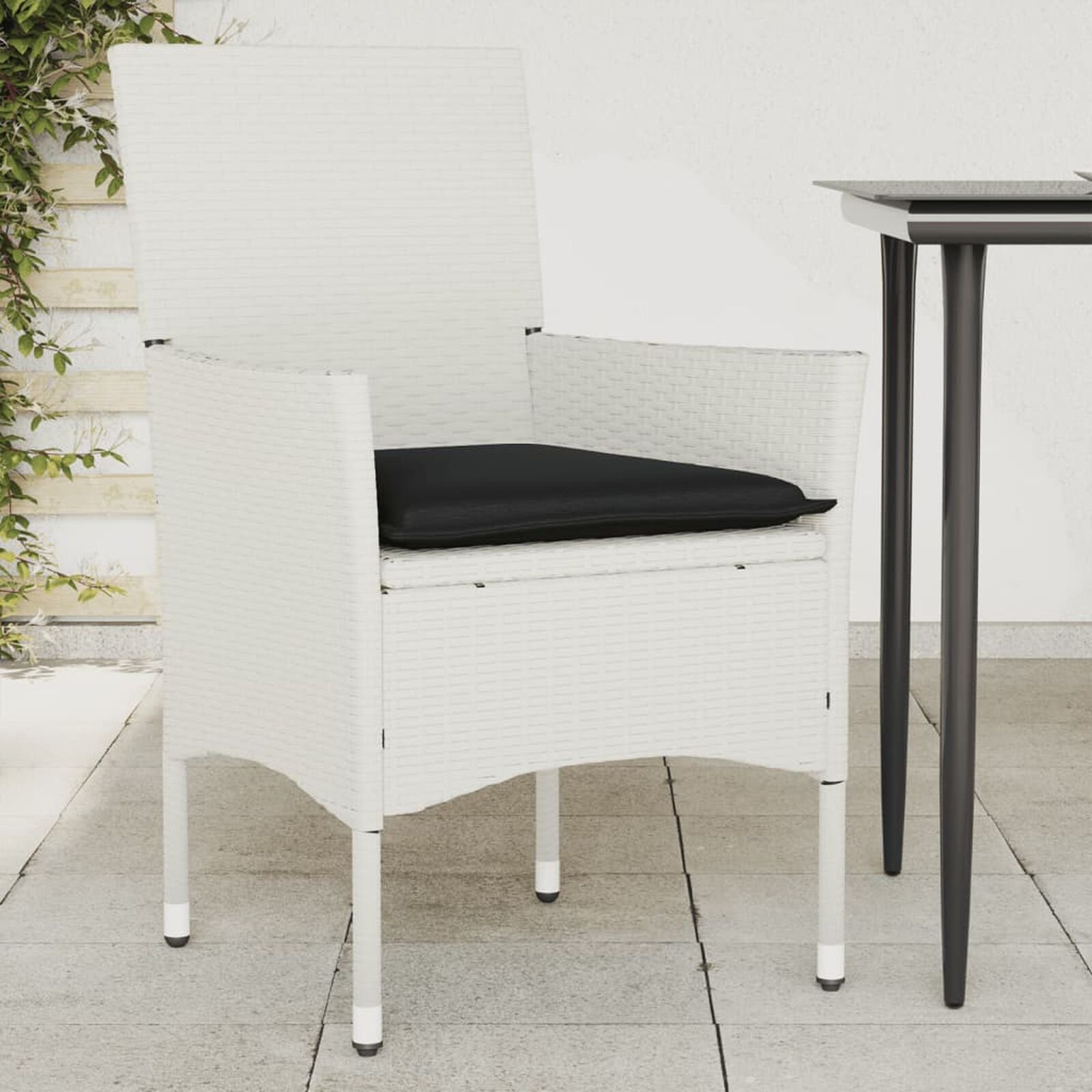 Mobilier d'extérieur  VidaXL 368115 Blanc