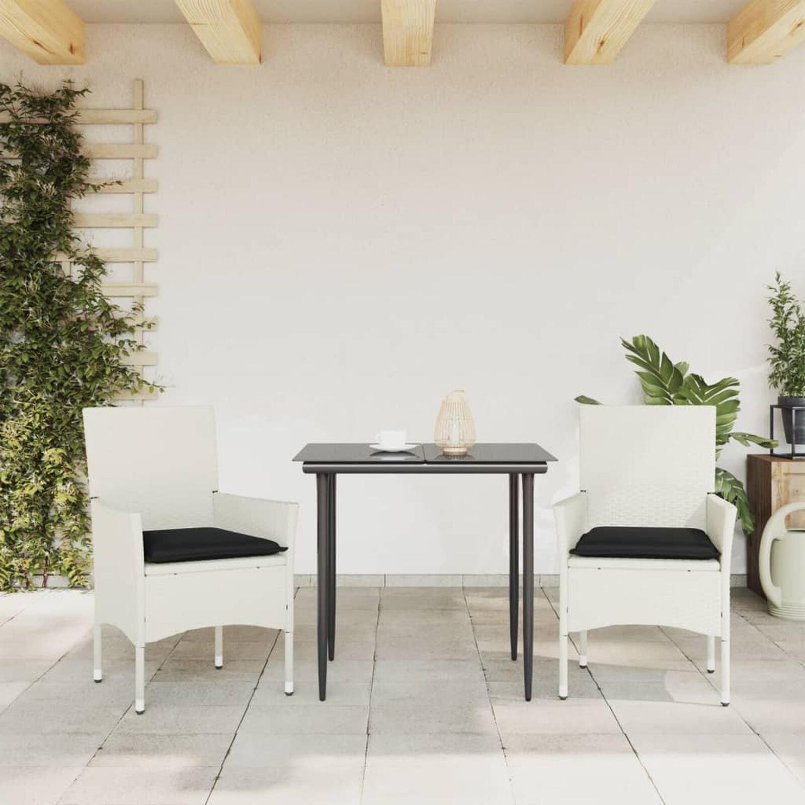 Mobilier d'extérieur  VidaXL 368115 Blanc