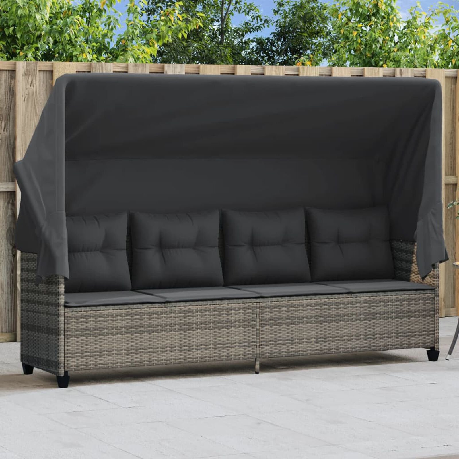 Mobilier d'extérieur  VidaXL 368337 Gris