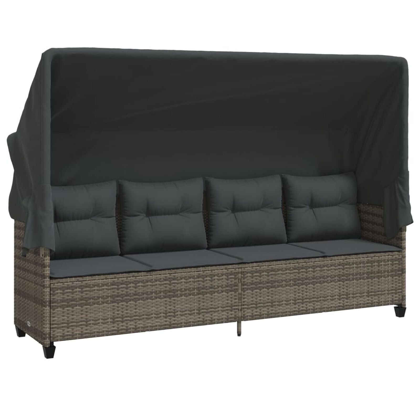Mobilier d'extérieur  VidaXL 368337 Gris