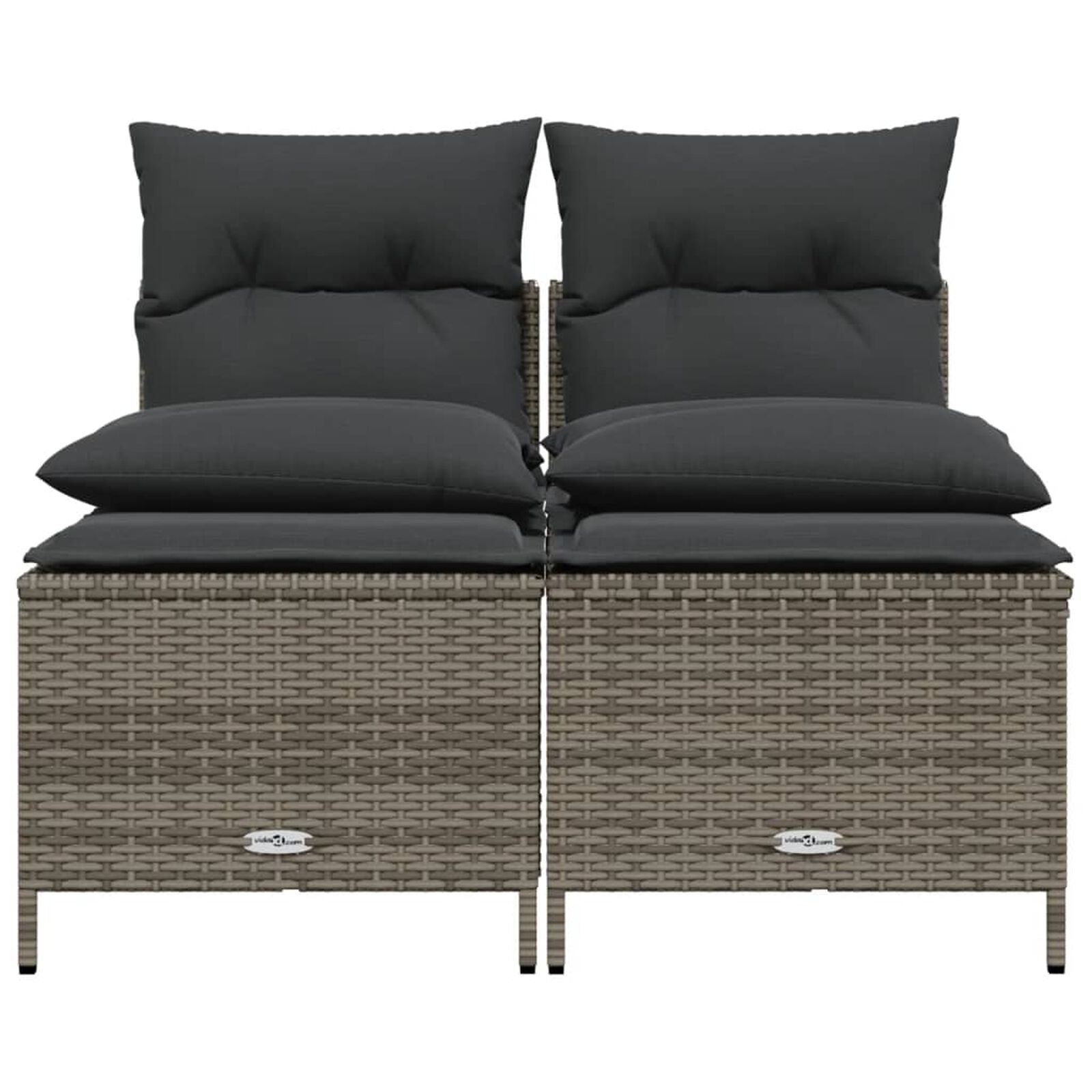 Mobilier d'extérieur  VidaXL 368373 gris