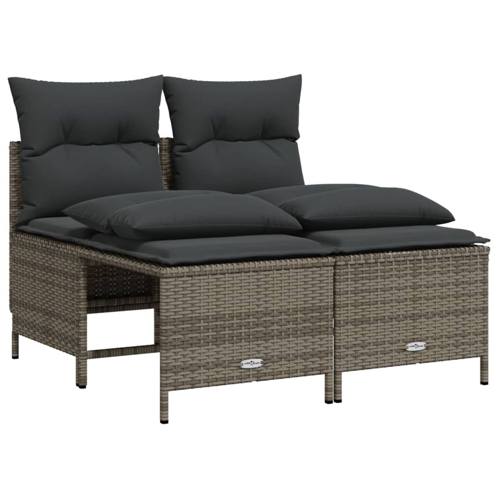 Mobilier d'extérieur  VidaXL 368373 gris