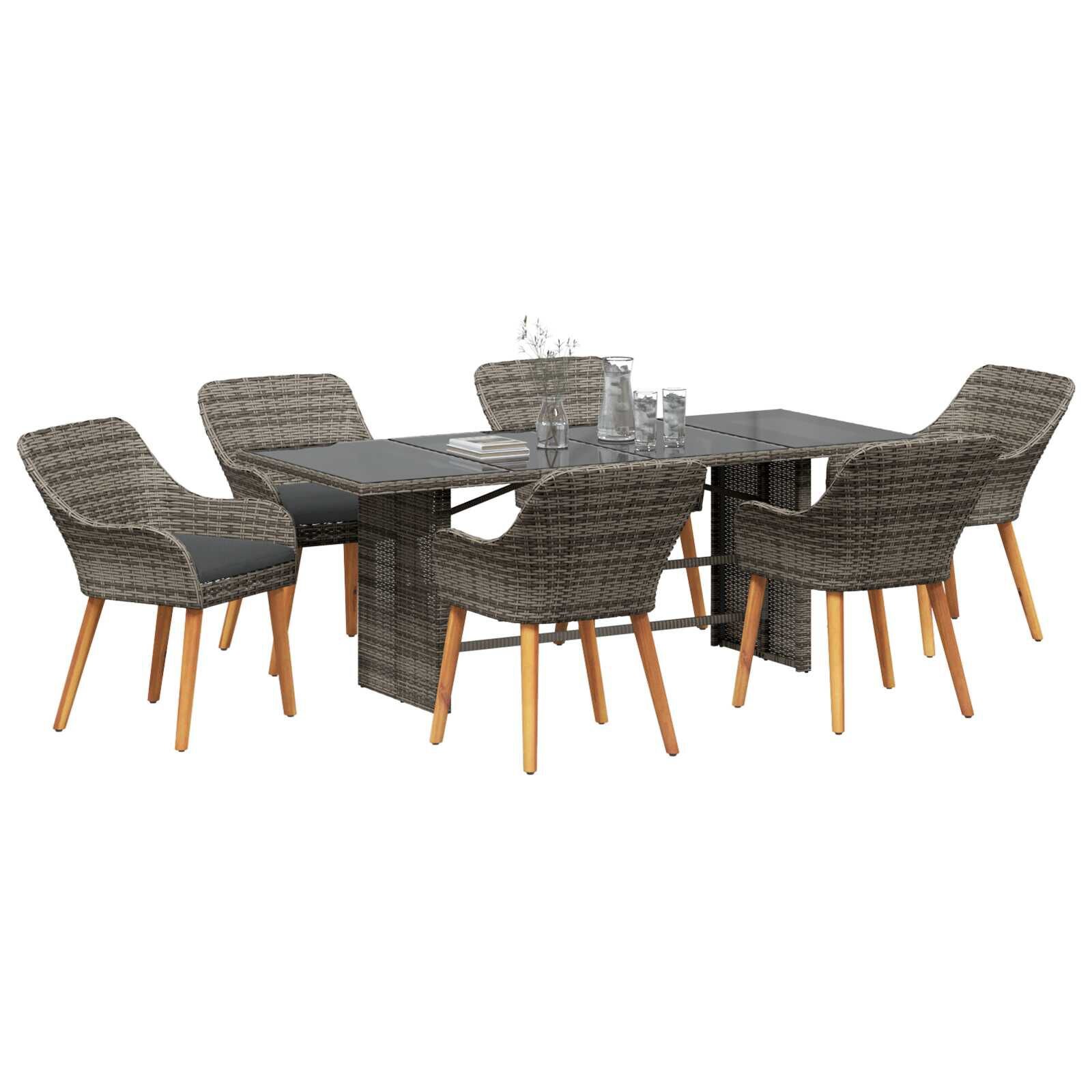 Mobilier d'extérieur  VidaXL 44157 Gris