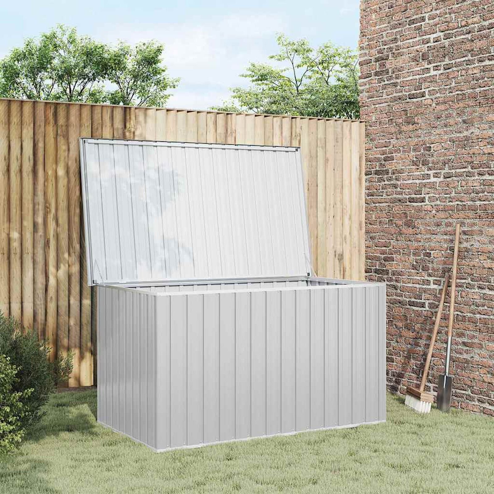 Mobilier d'extérieur  VidaXL 46270 Gris