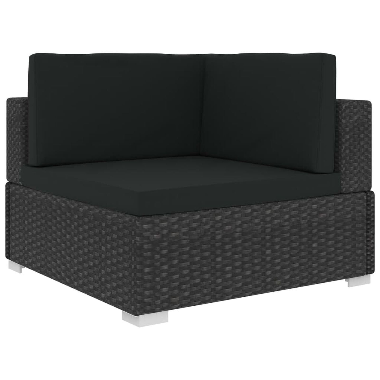 Mobilier d'extérieur  VidaXL 46750 Noir