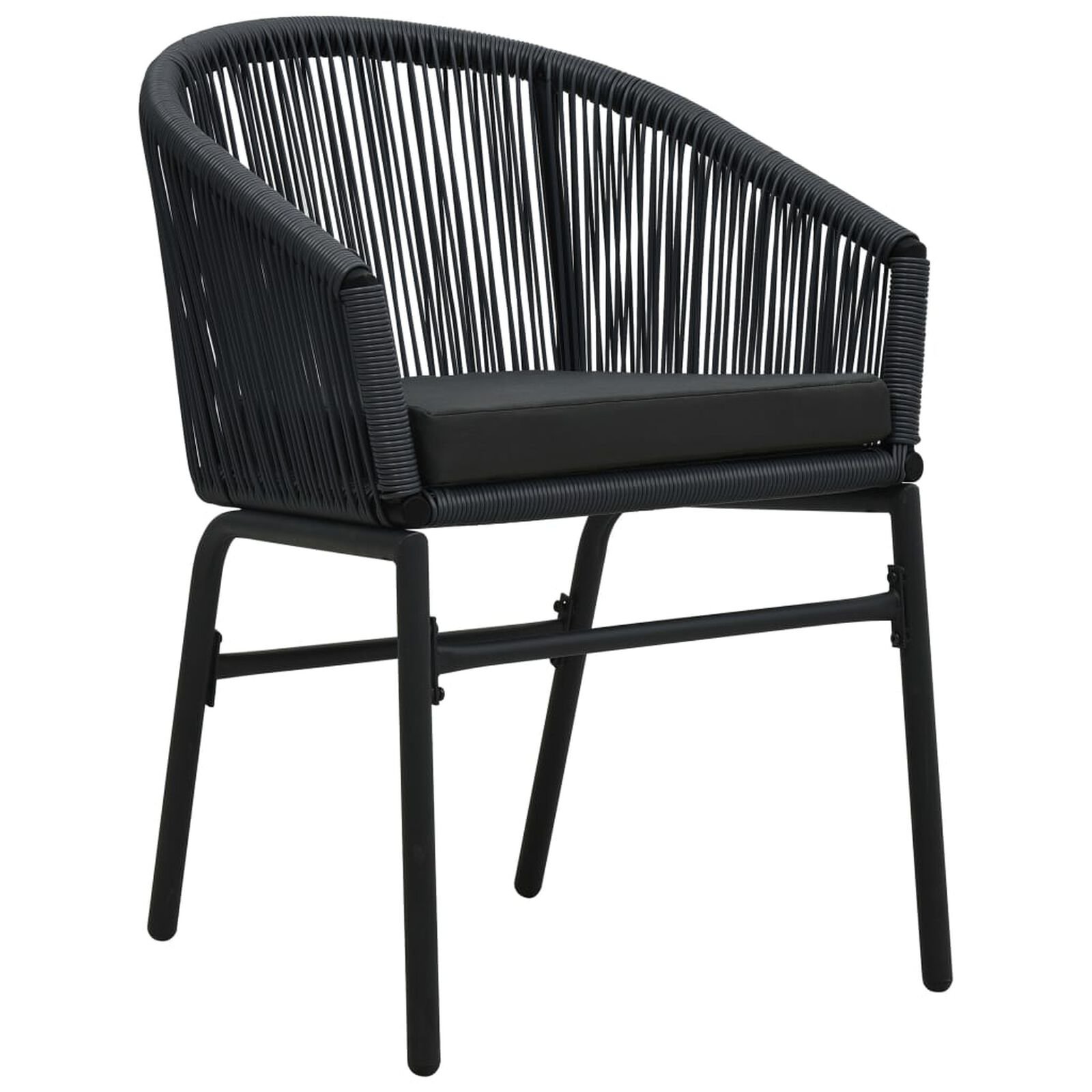 Mobilier d'extérieur  VidaXL 48135 Noir