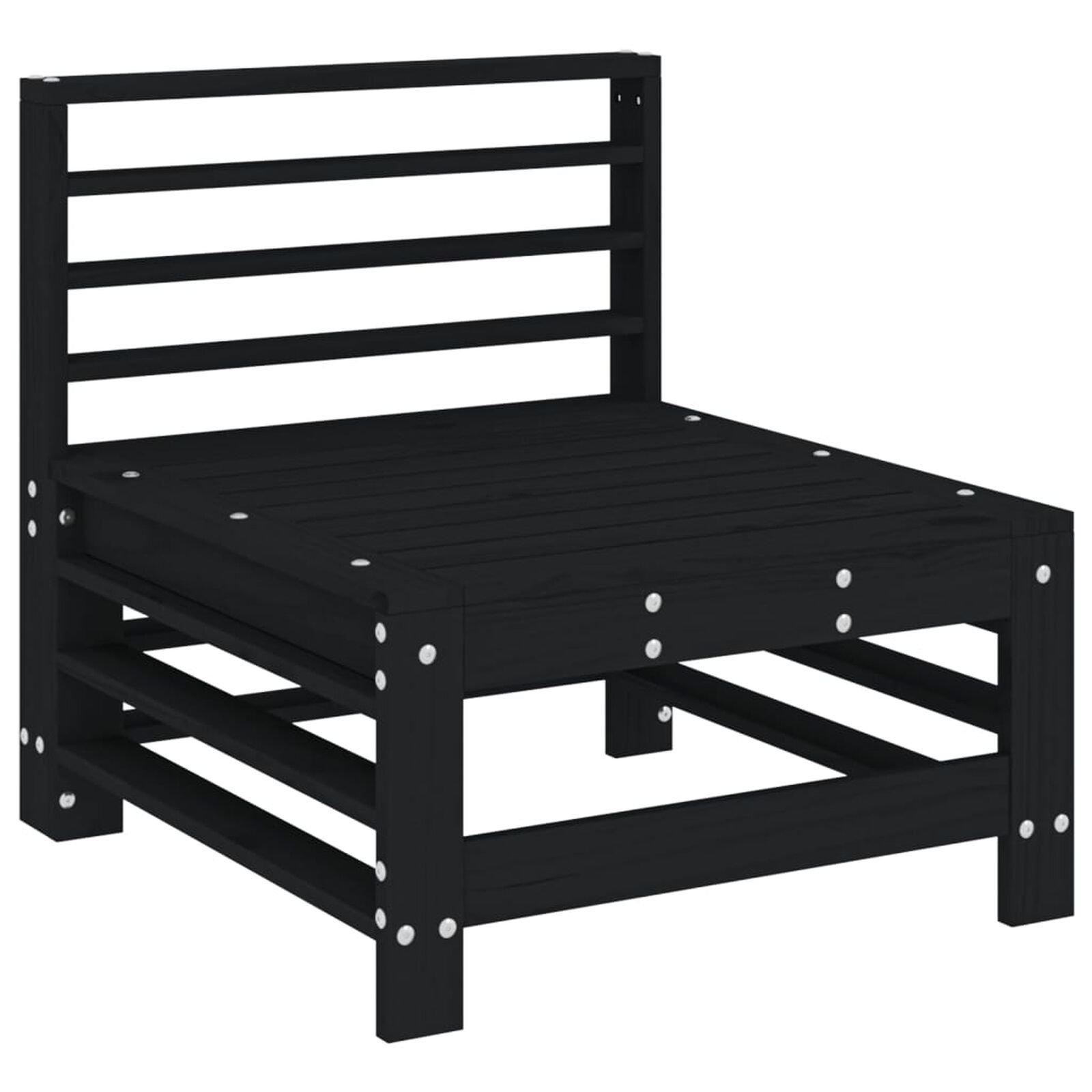 Mobilier d'extérieur  VidaXL 825615 Noir