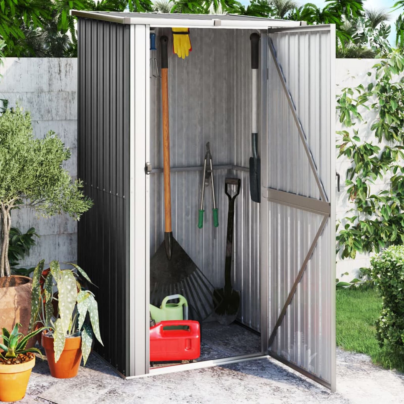 Pelouse et jardin   VidaXL 150901 Anthracite