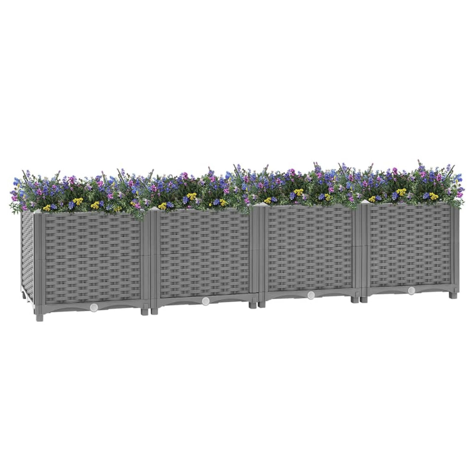 Pelouse et jardin   VidaXL 153296 gris clair