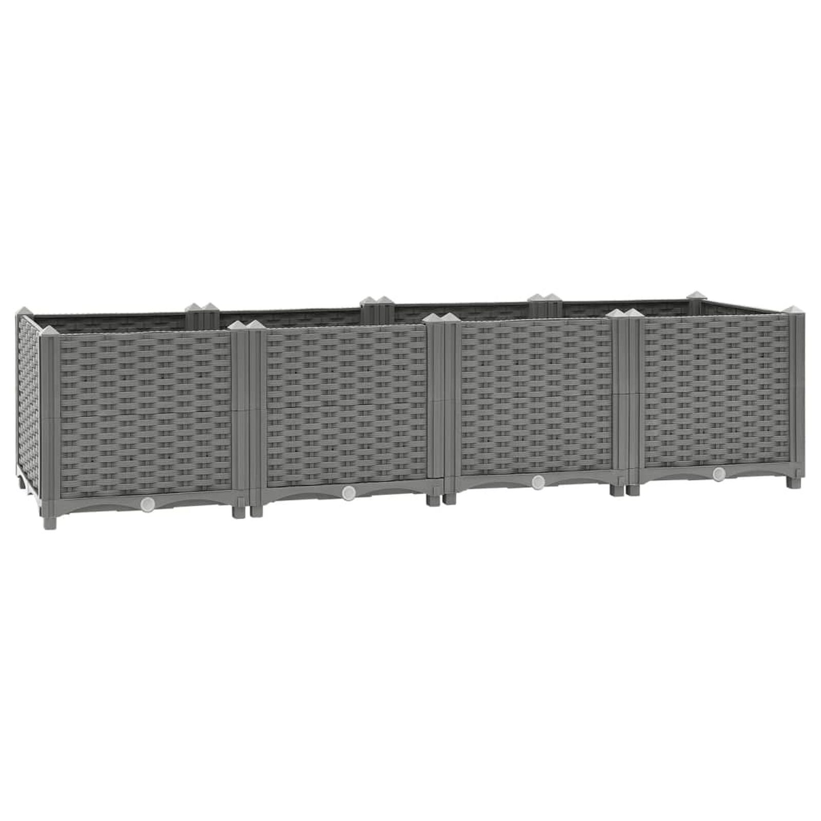Pelouse et jardin   VidaXL 153296 gris clair