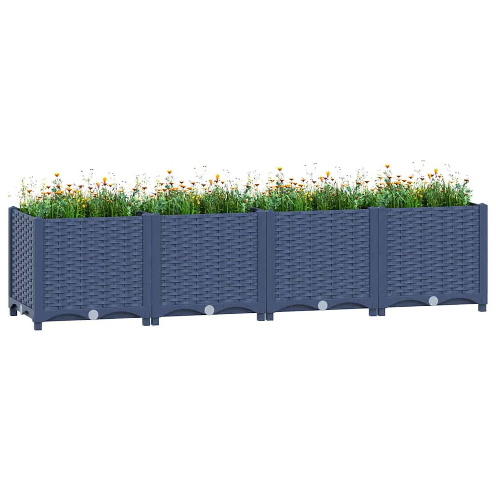 Pelouse et jardin   VidaXL 310404 Gris bleu