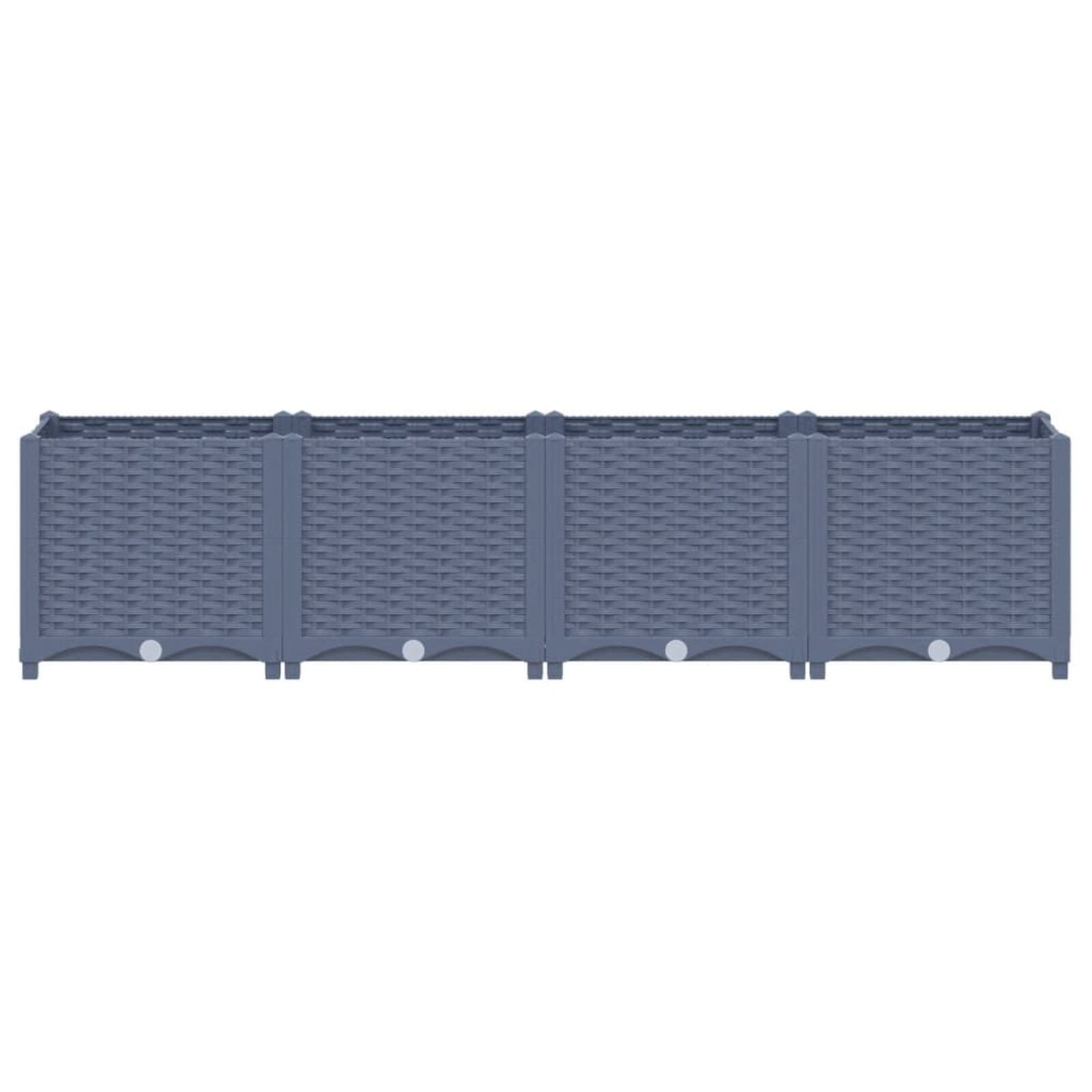 Pelouse et jardin   VidaXL 310404 Gris bleu