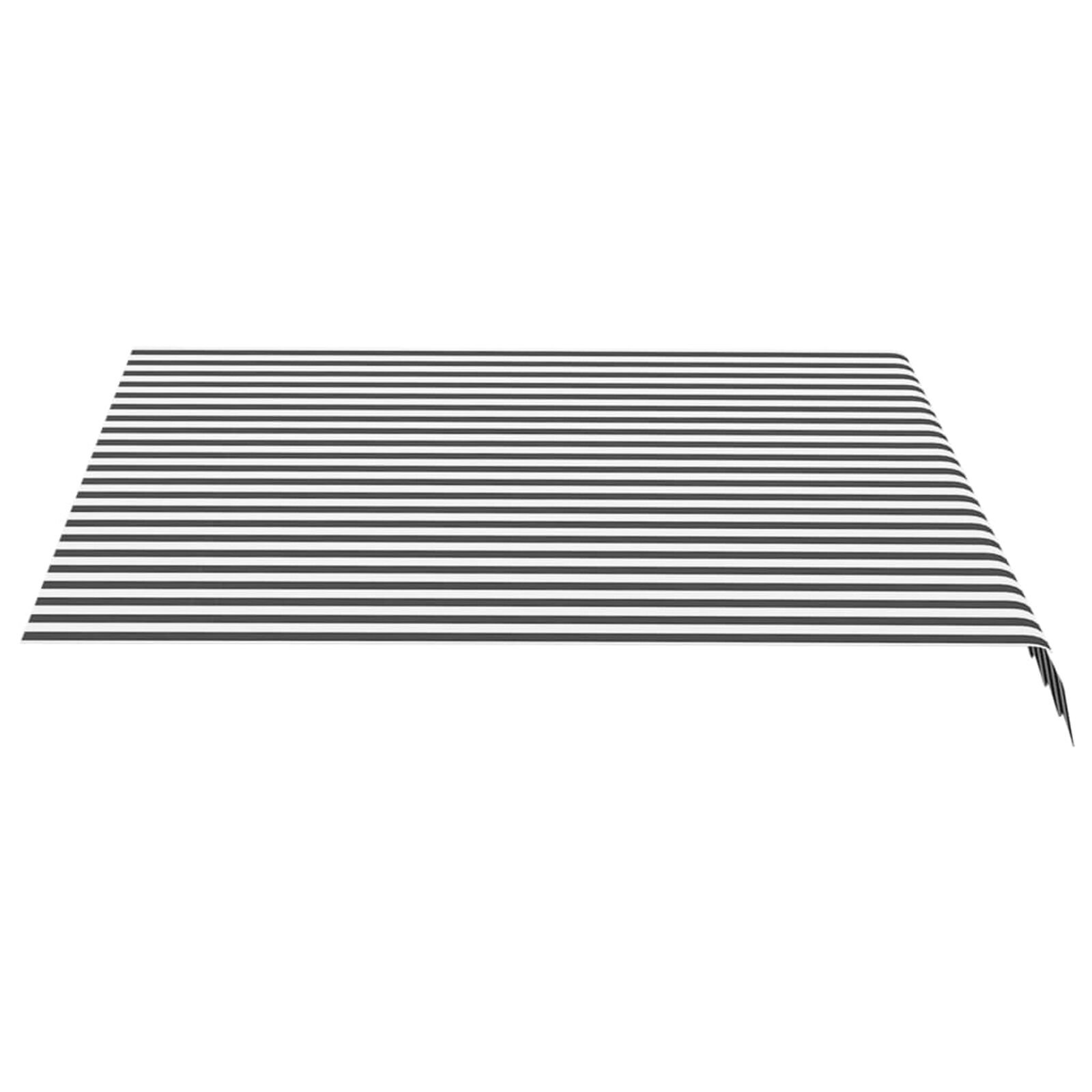 Pelouse et jardin   VidaXL 311985 Anthracite/blanc