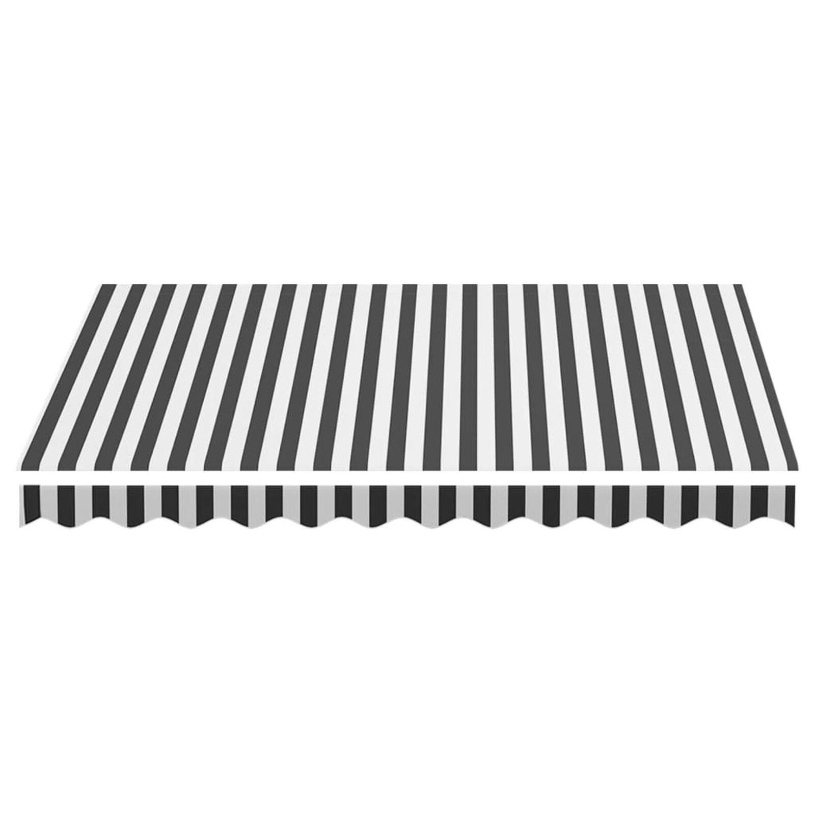 Pelouse et jardin   VidaXL 311985 Anthracite/blanc