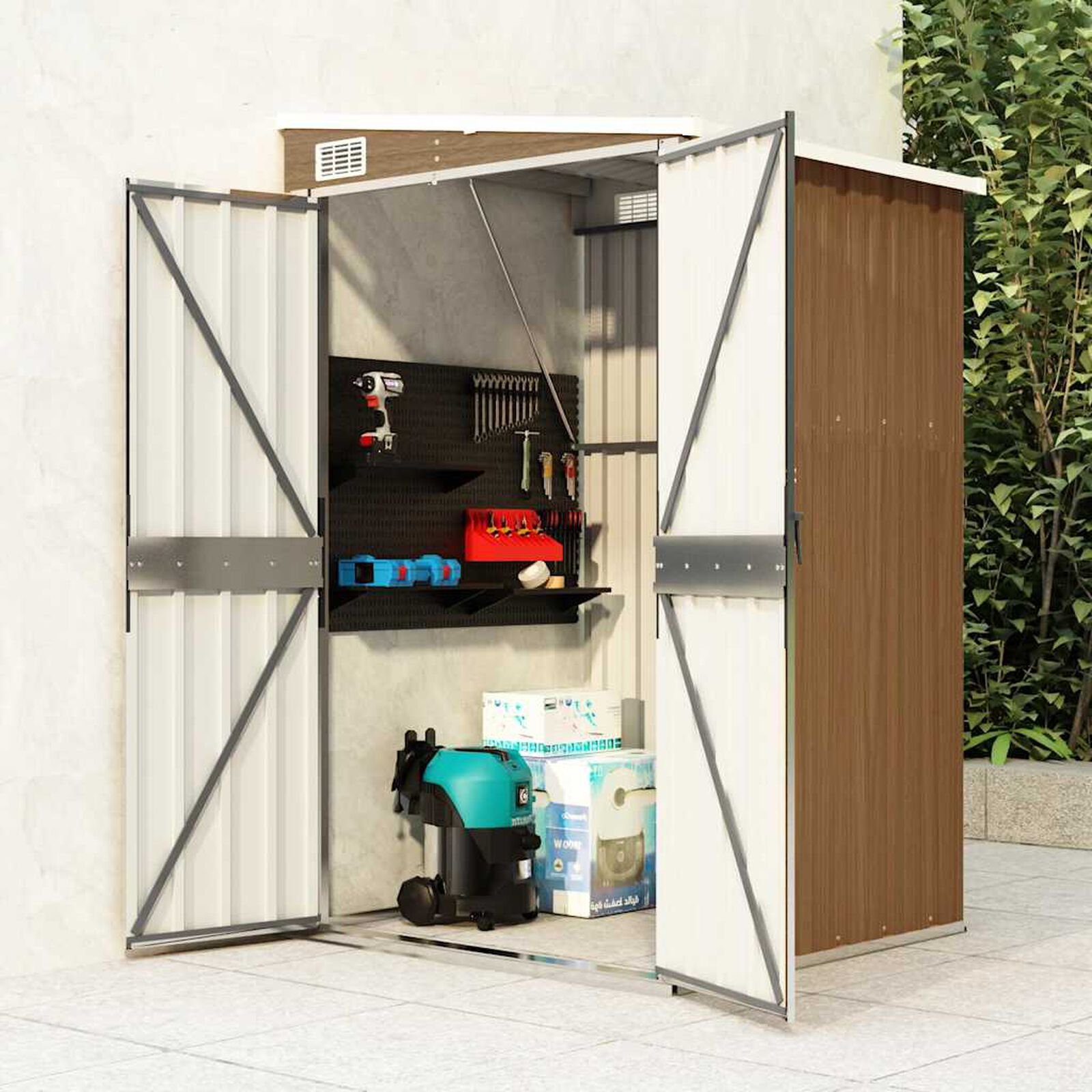 Pelouse et jardin   VidaXL 316220 Marron