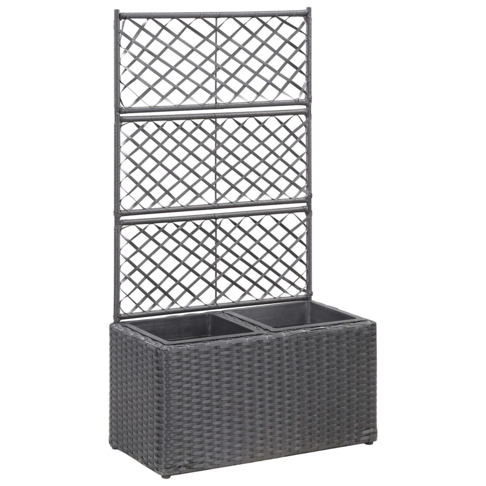 Pelouse et jardin   VidaXL 316360 marron