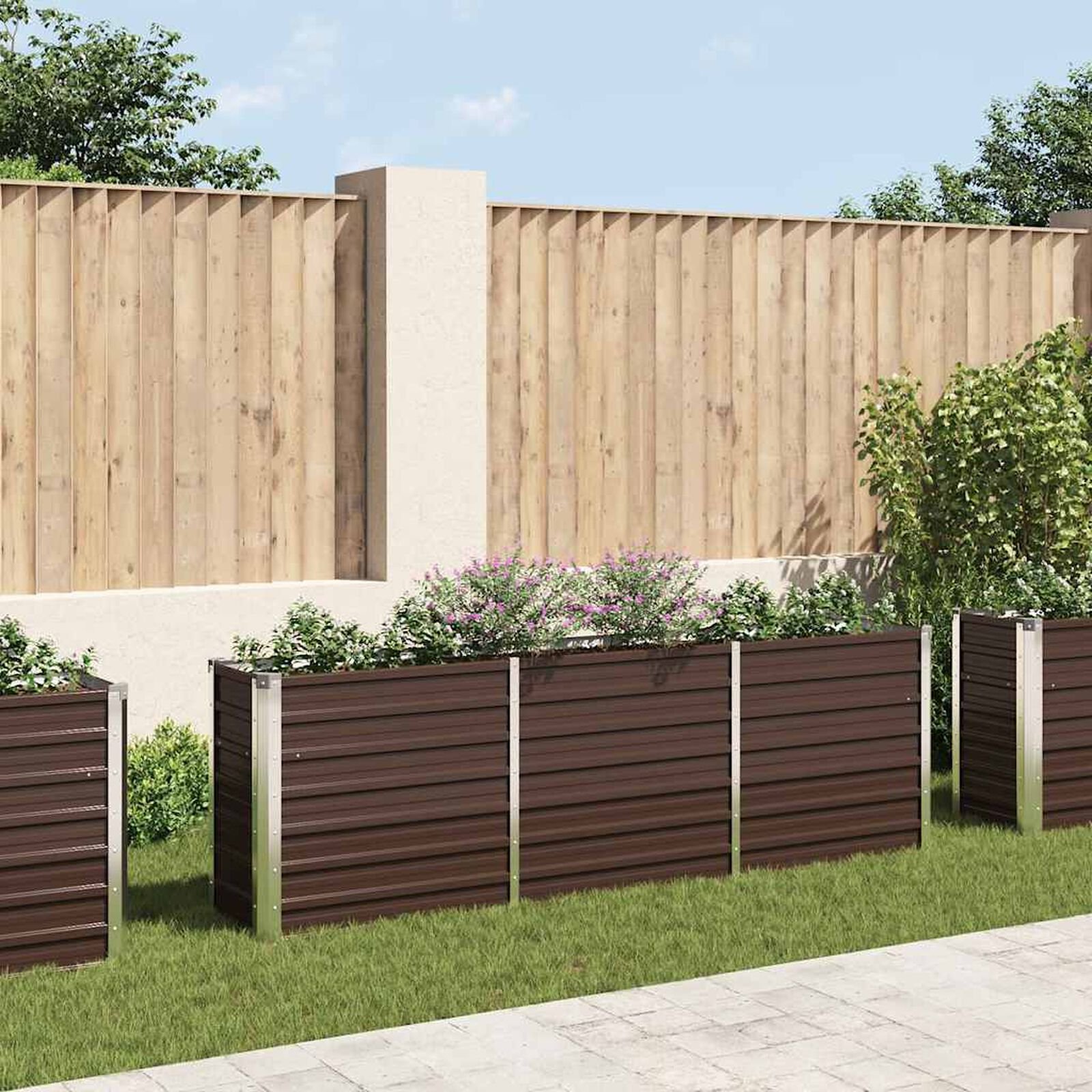 Pelouse et jardin   VidaXL 317262 Marron