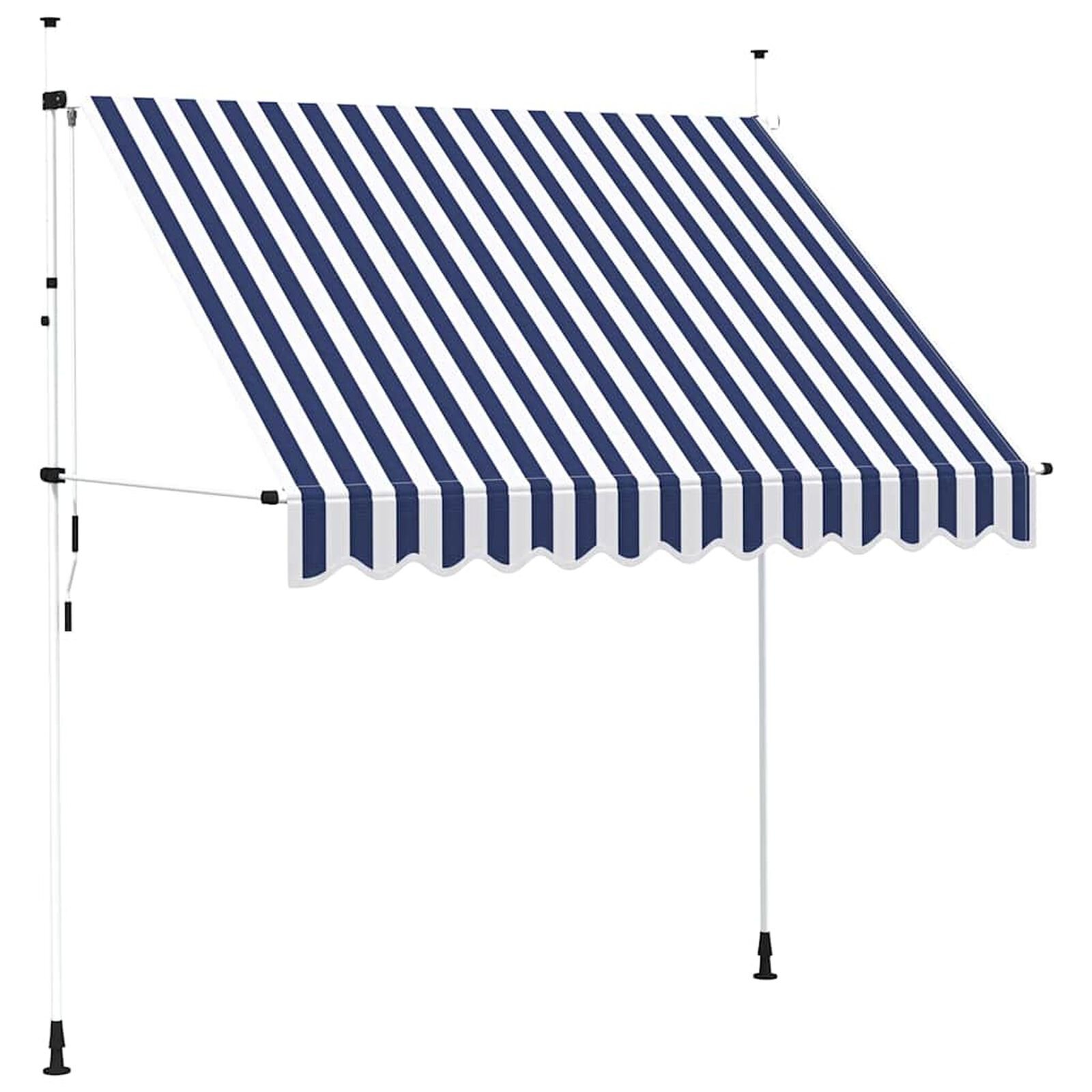 Pelouse et jardin   VidaXL 317351 Bleu/Blanc