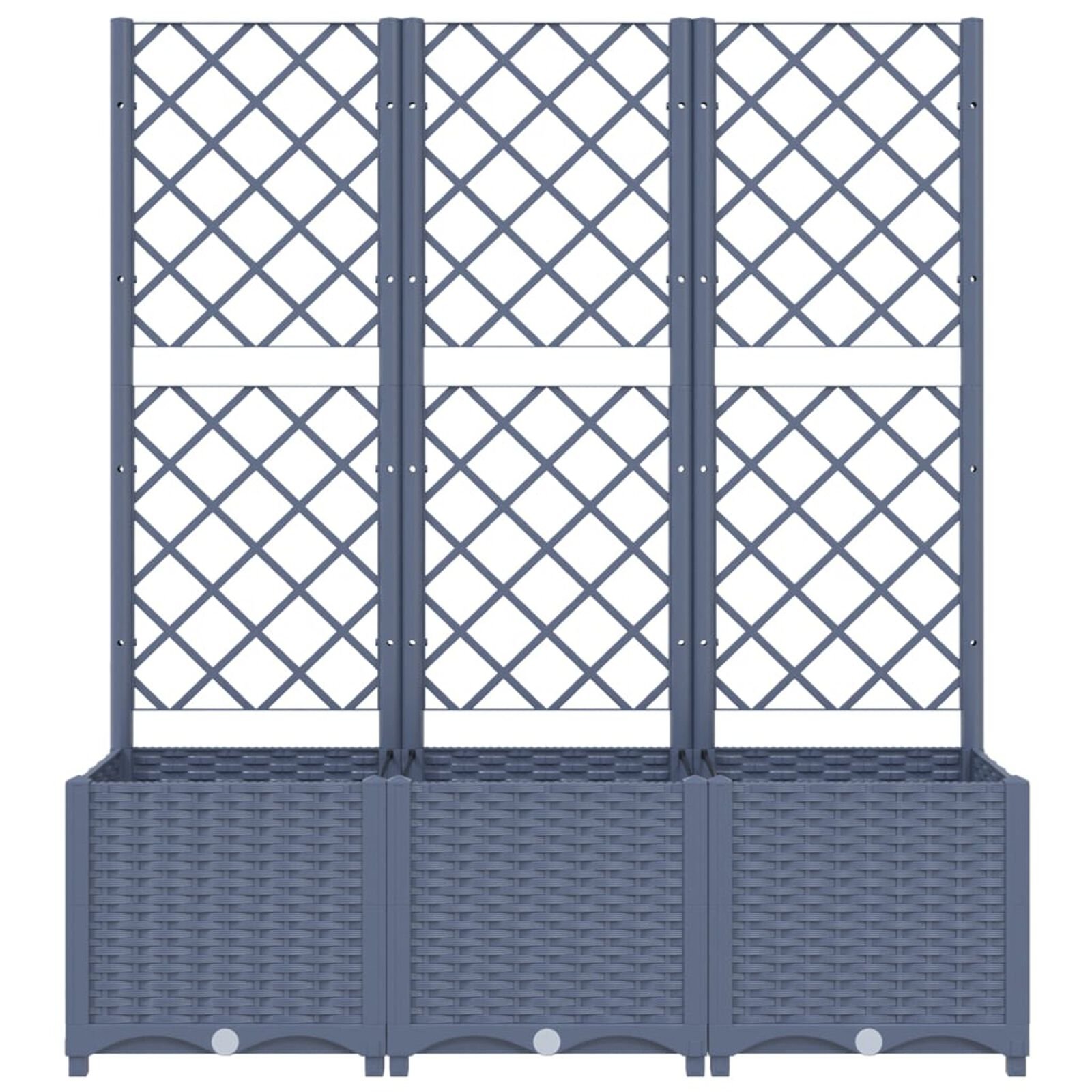 Pelouse et jardin   VidaXL 318253 Gris bleu