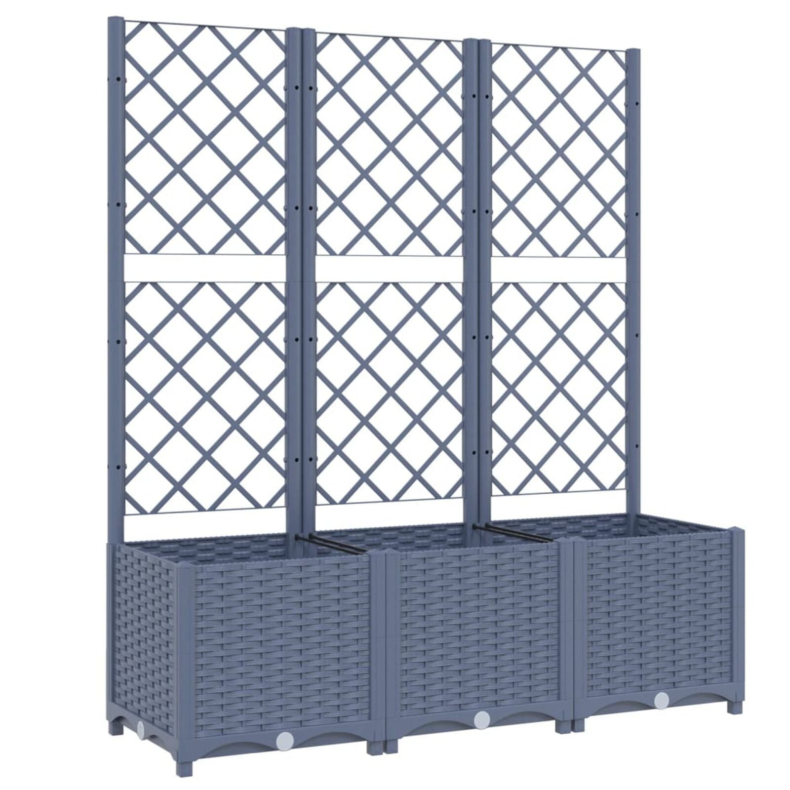 Pelouse et jardin   VidaXL 318253 Gris bleu