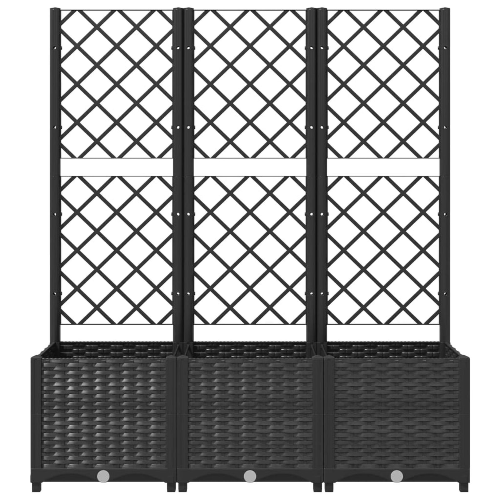 Pelouse et jardin   VidaXL 318273 Noir