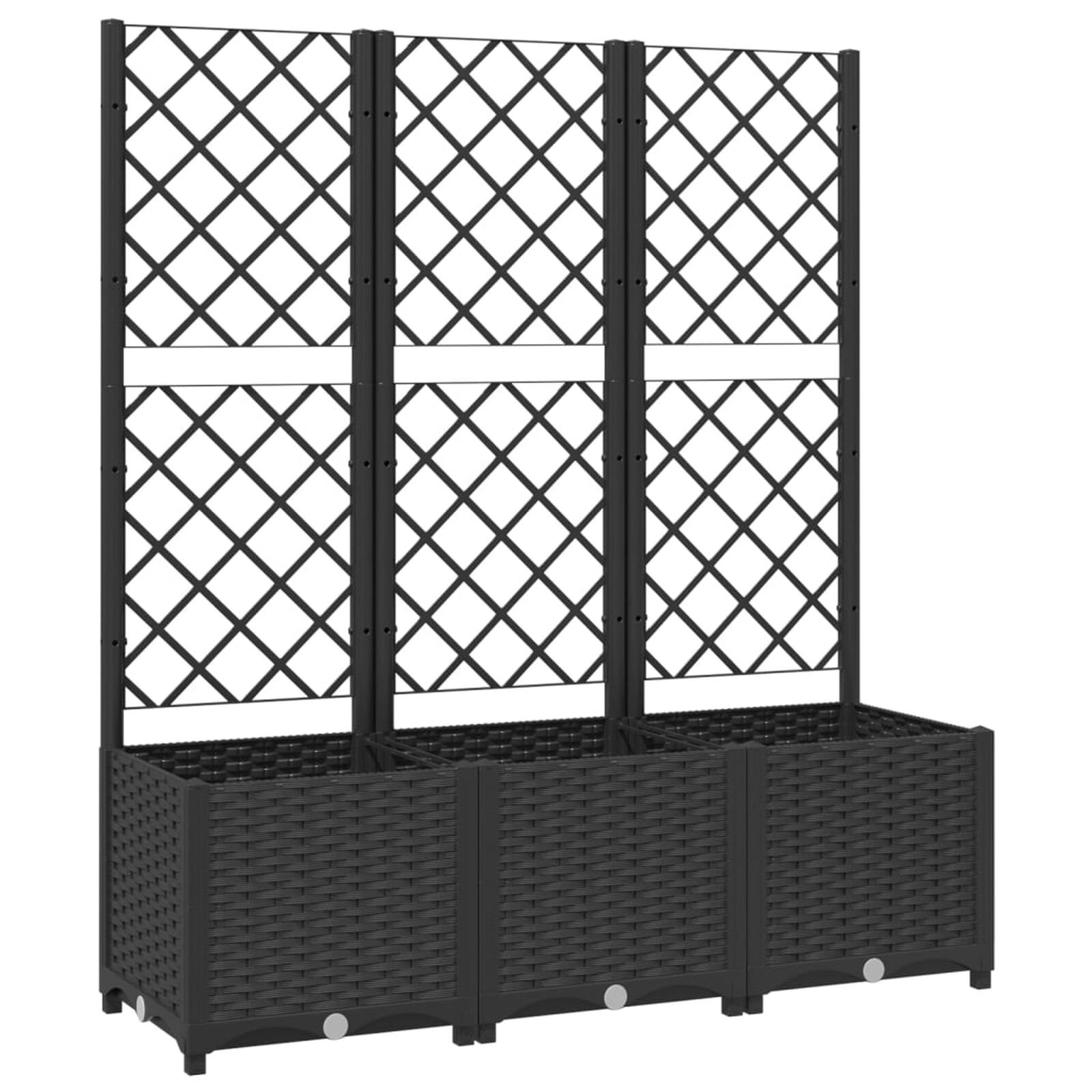 Pelouse et jardin   VidaXL 318273 Noir