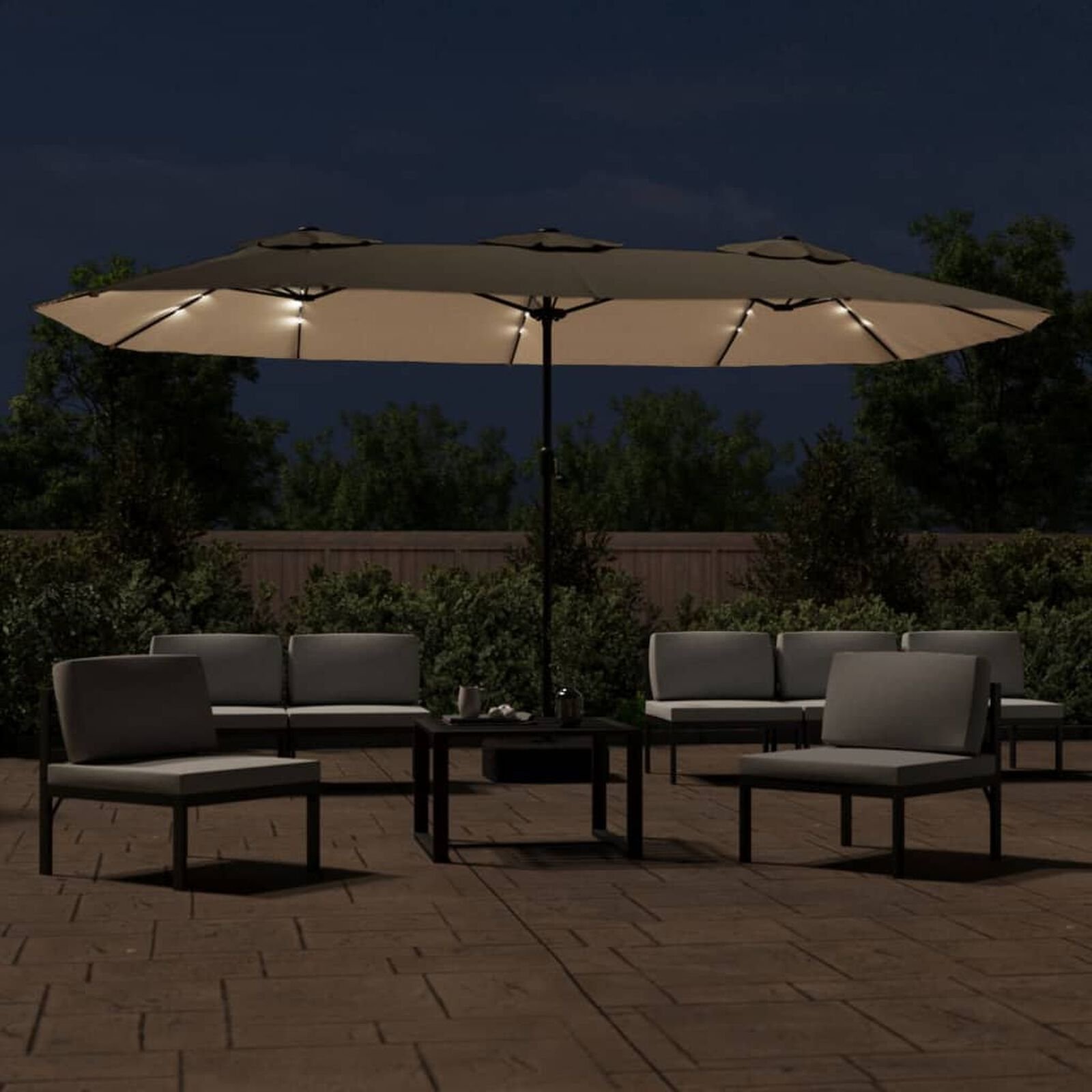 Pelouse et jardin   VidaXL 362956 Taupe