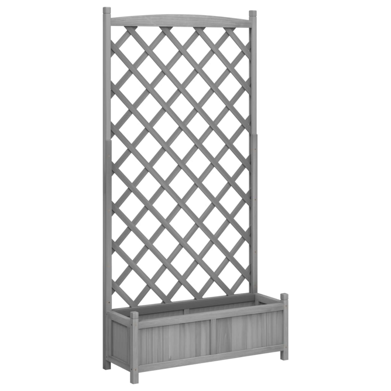 Pelouse et jardin   VidaXL 365492 Gris