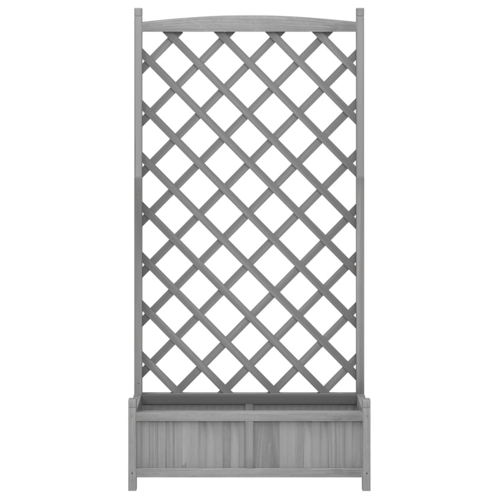 Pelouse et jardin   VidaXL 365492 Gris