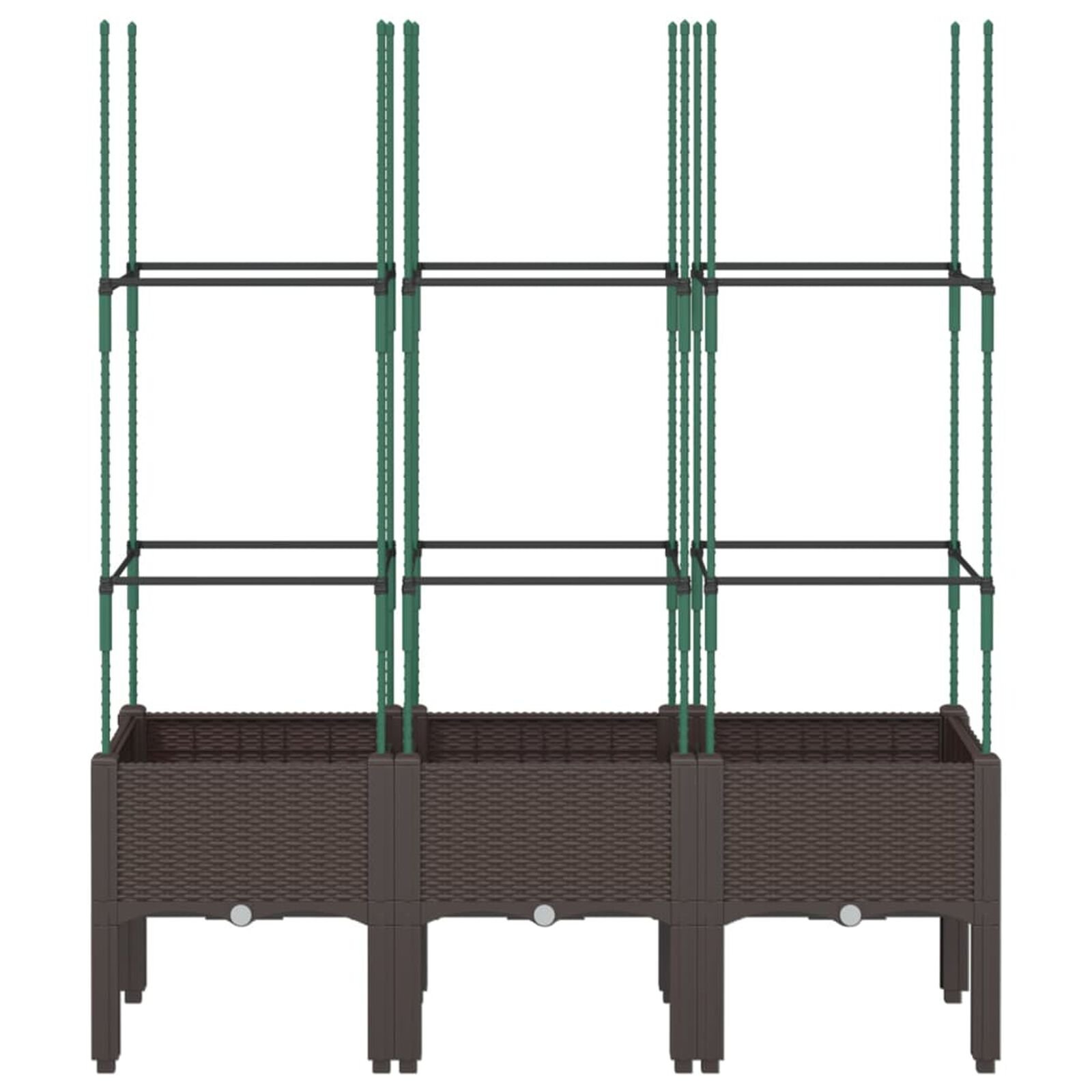 Pelouse et jardin   VidaXL 367960 Marron