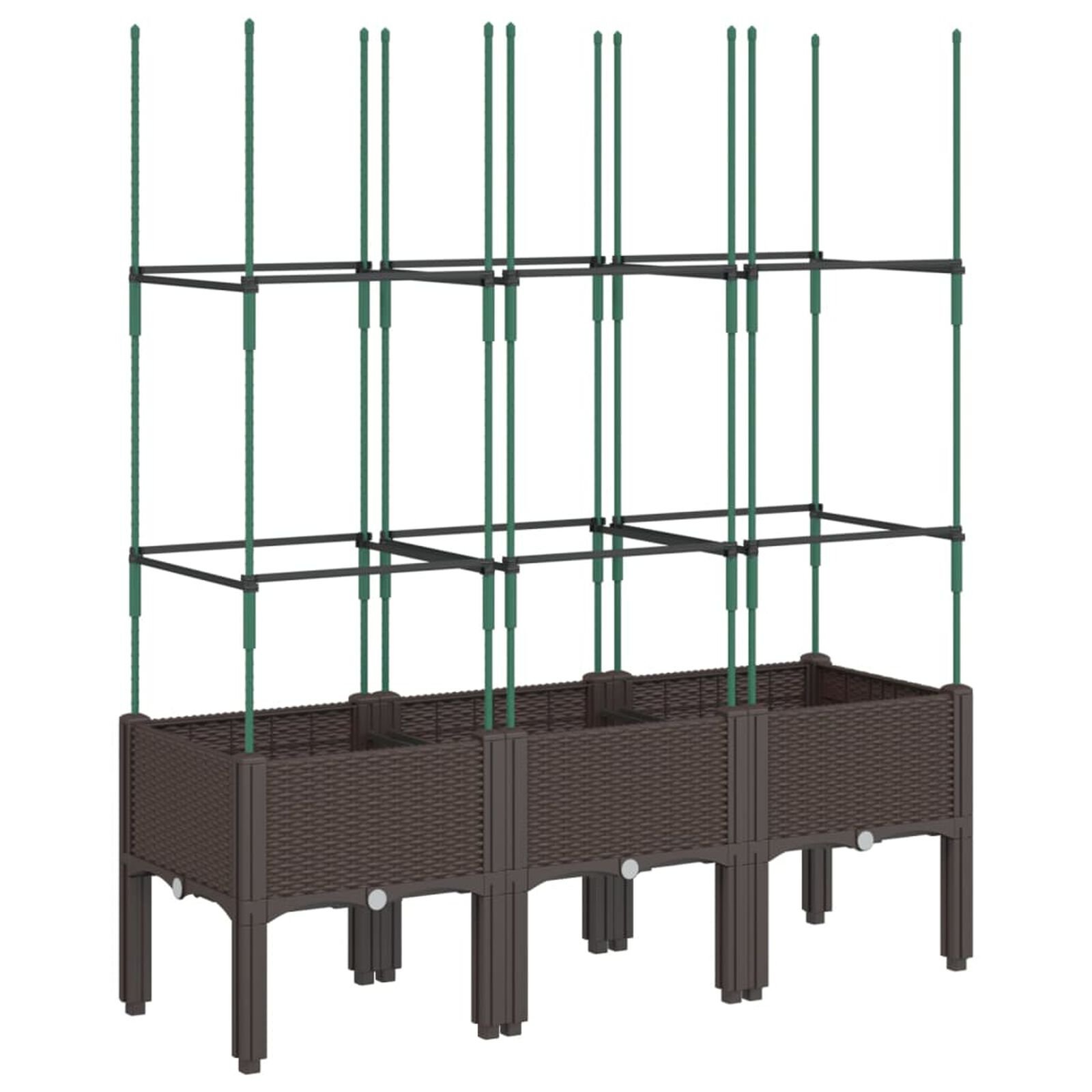 Pelouse et jardin   VidaXL 367960 Marron