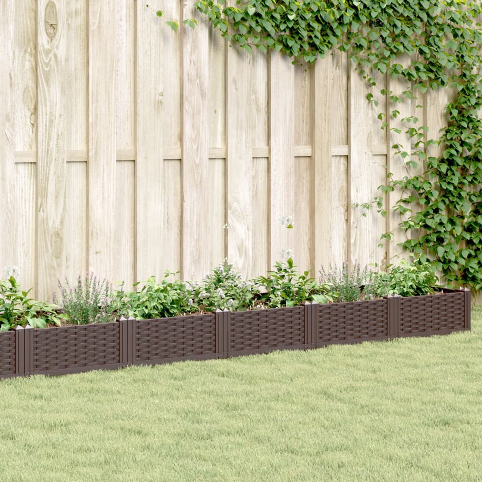 Pelouse et jardin   VidaXL 368021 Marron
