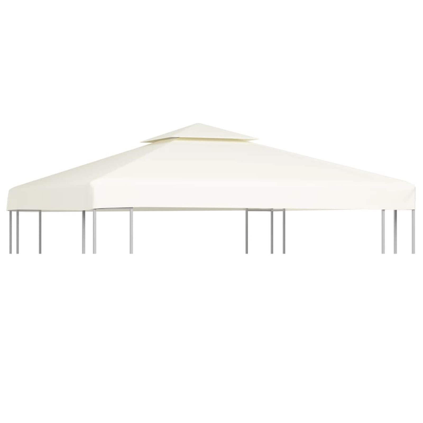 Pelouse et jardin   VidaXL 4003329 Blanc crème