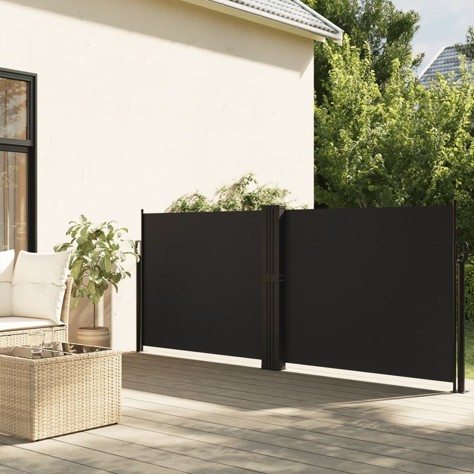 Pelouse et jardin   VidaXL 4004804 Noir