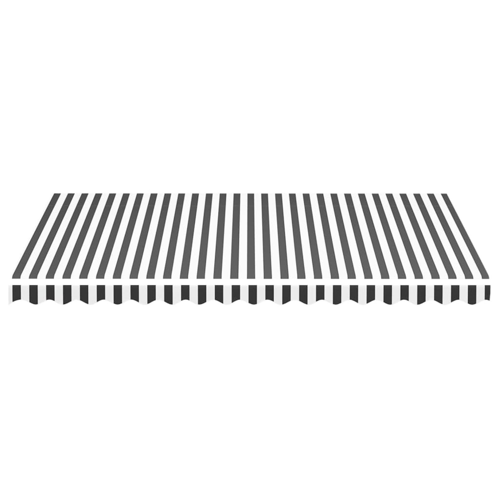 Pelouse et jardin   VidaXL 42000476 Anthracite/Blanc