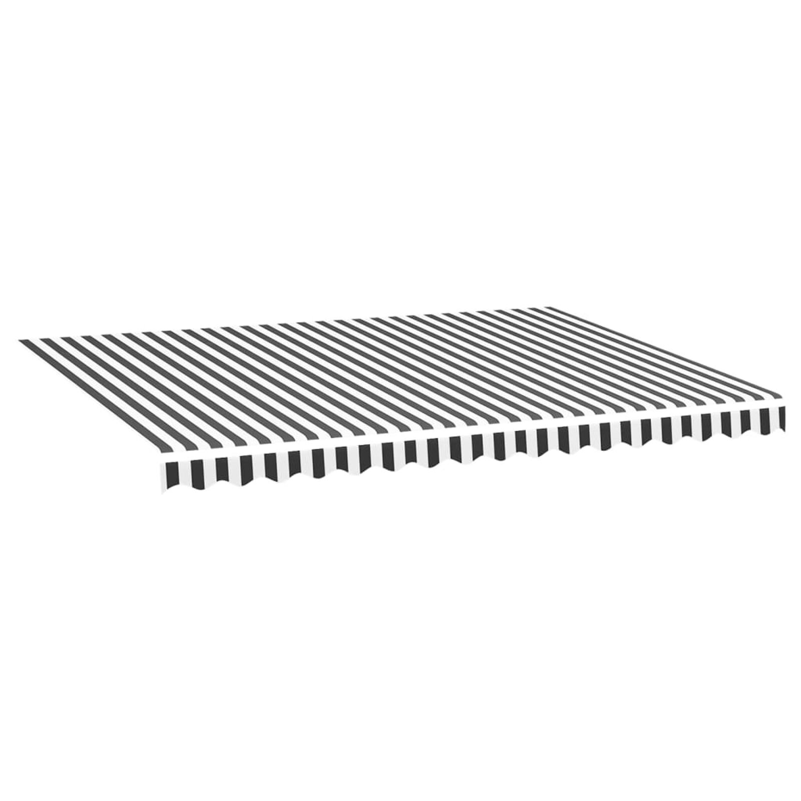 Pelouse et jardin   VidaXL 42000476 Anthracite/Blanc