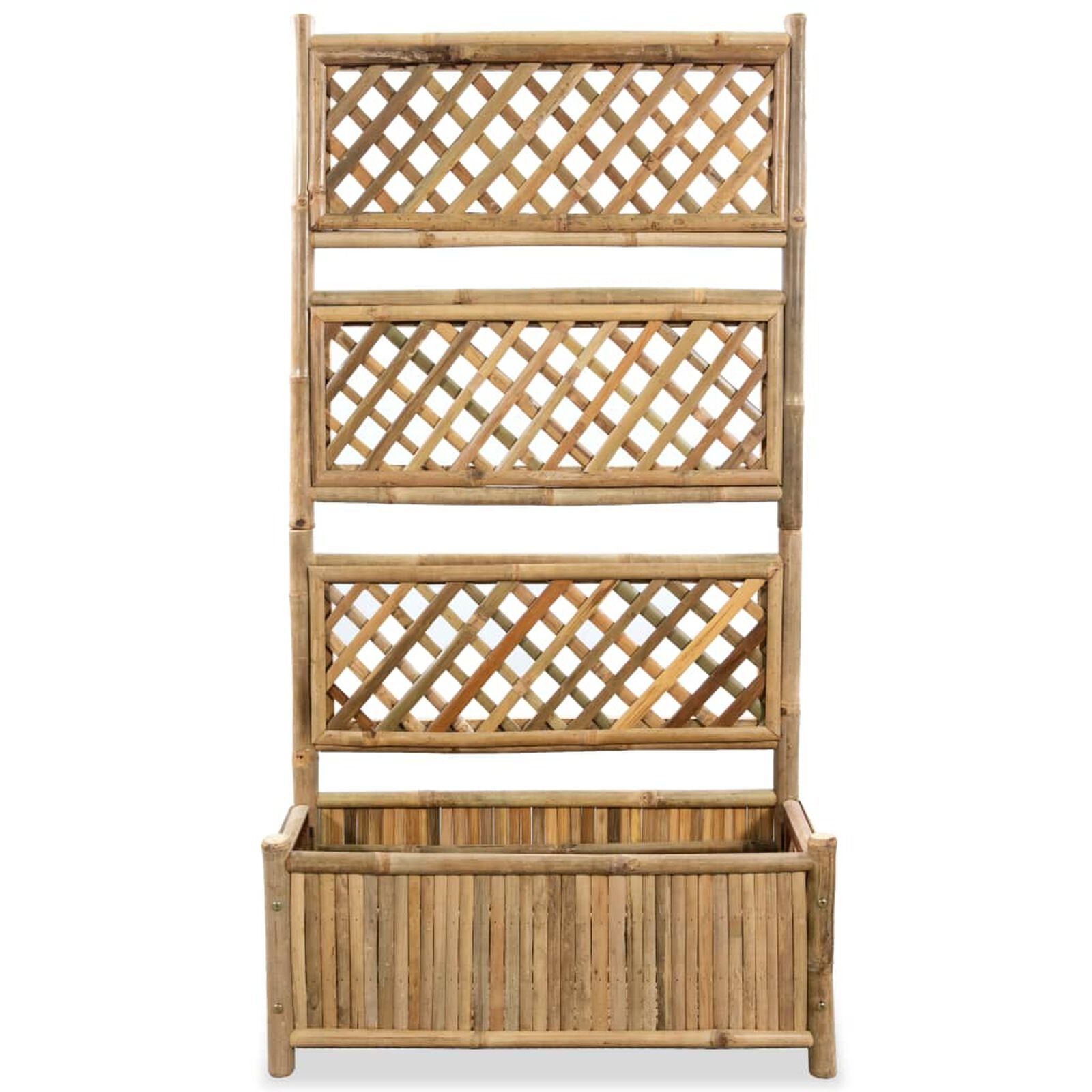 Pelouse et jardin   VidaXL 43714 Marron