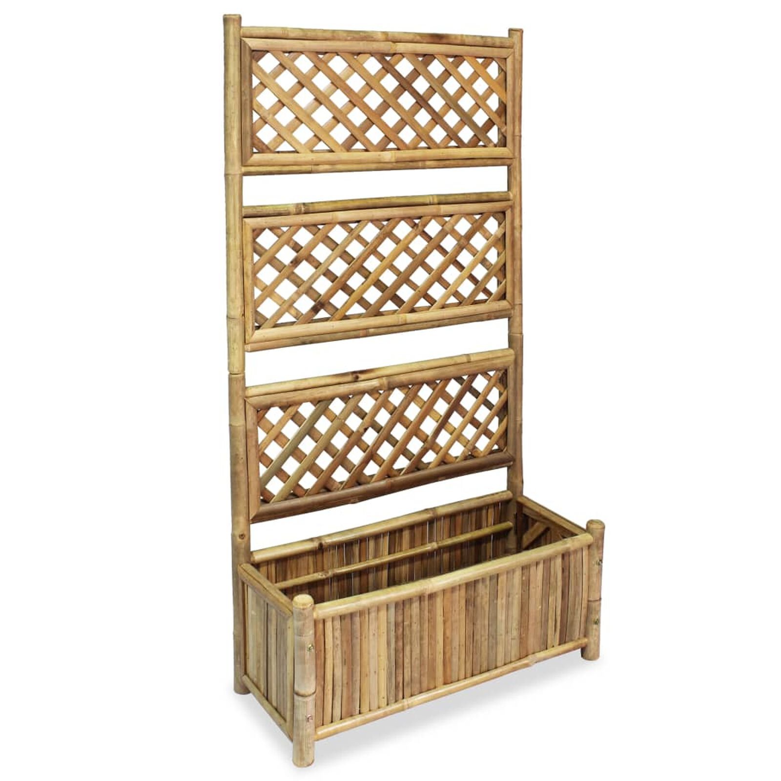 Pelouse et jardin   VidaXL 43714 Marron