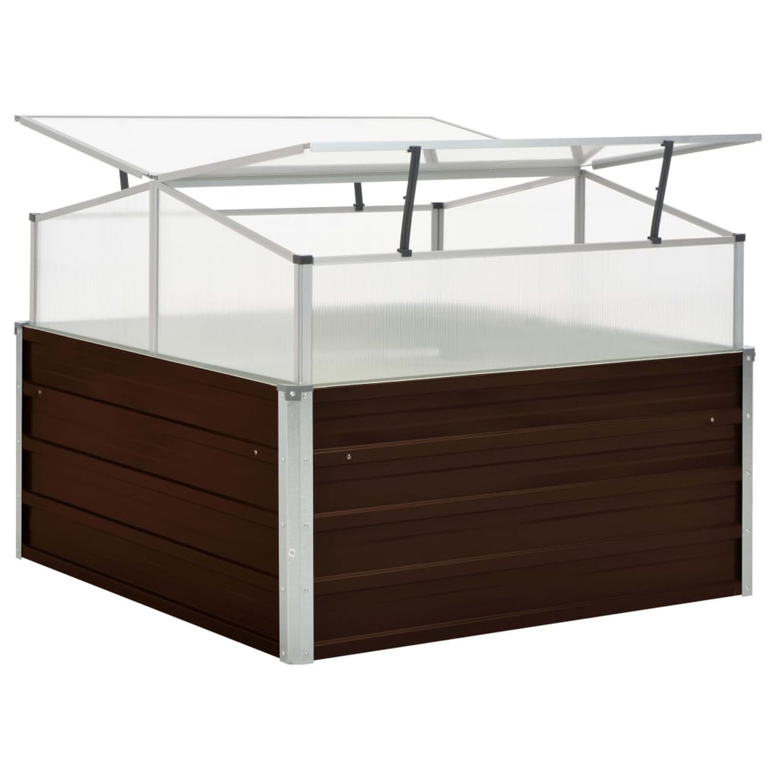 Pelouse et jardin   VidaXL 45711 Marron