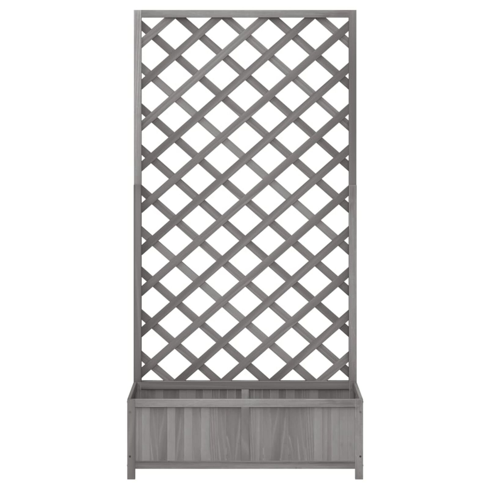 Pelouse et jardin   VidaXL 365480 Gris
