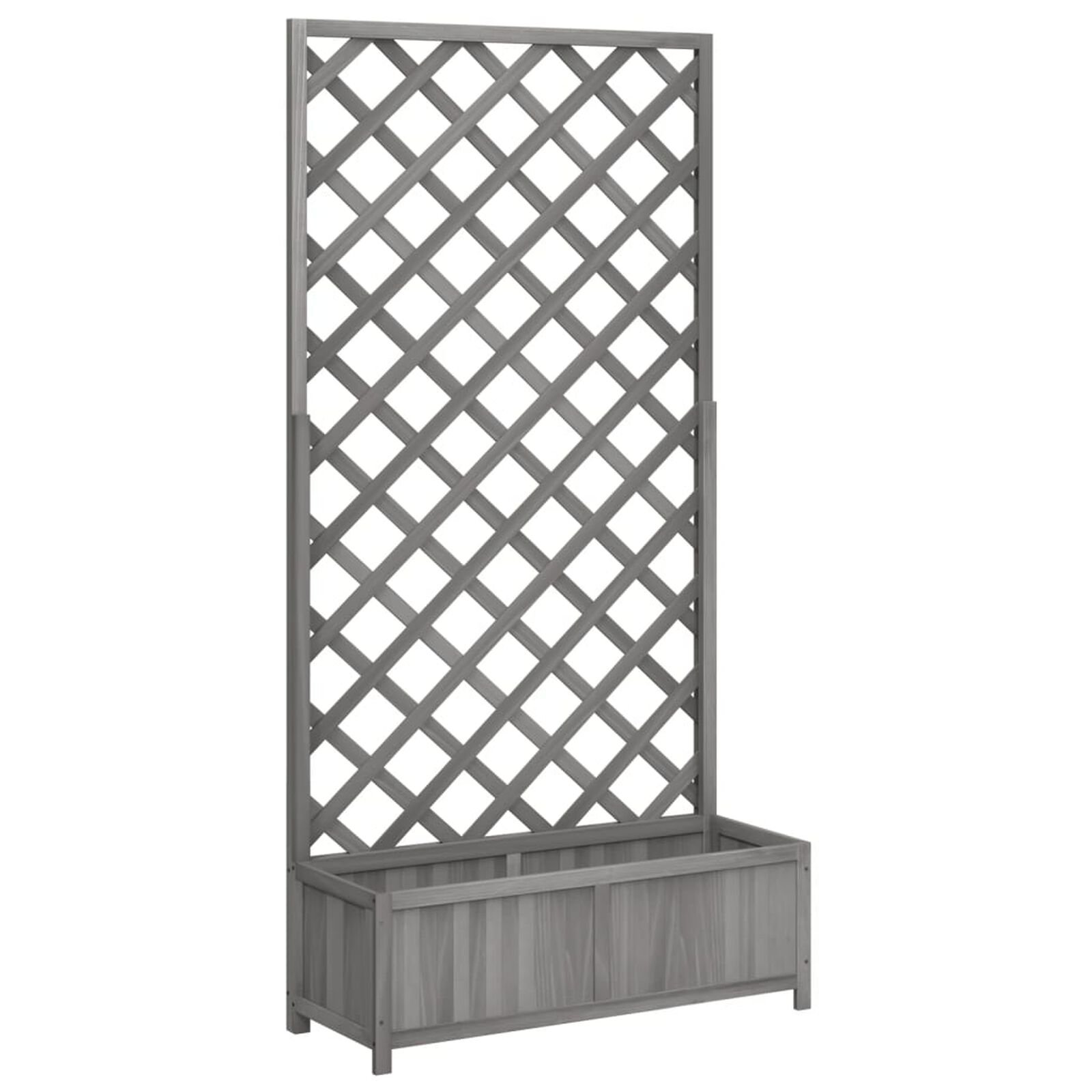 Pelouse et jardin   VidaXL 365480 Gris