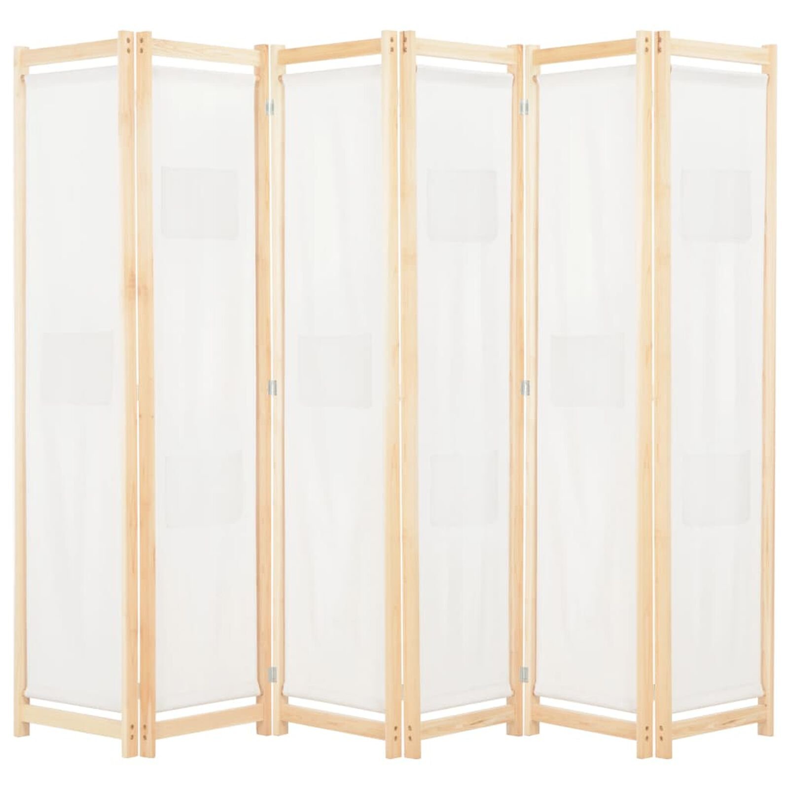 Séparateurs de pièces   VidaXL 248174 Creme