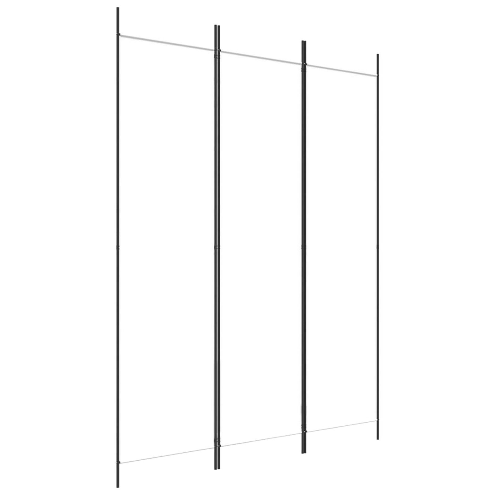 Séparateurs de pièces   VidaXL 350178 Blanc