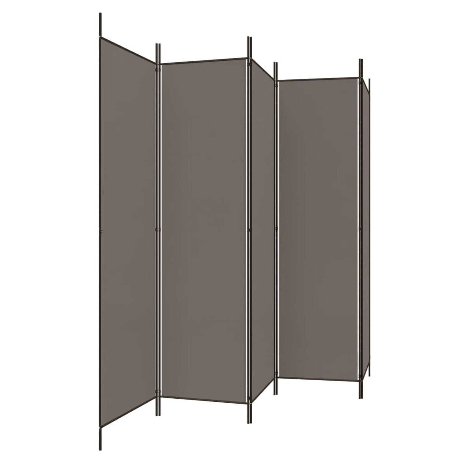 Séparateurs de pièces   VidaXL 350188 Anthracite