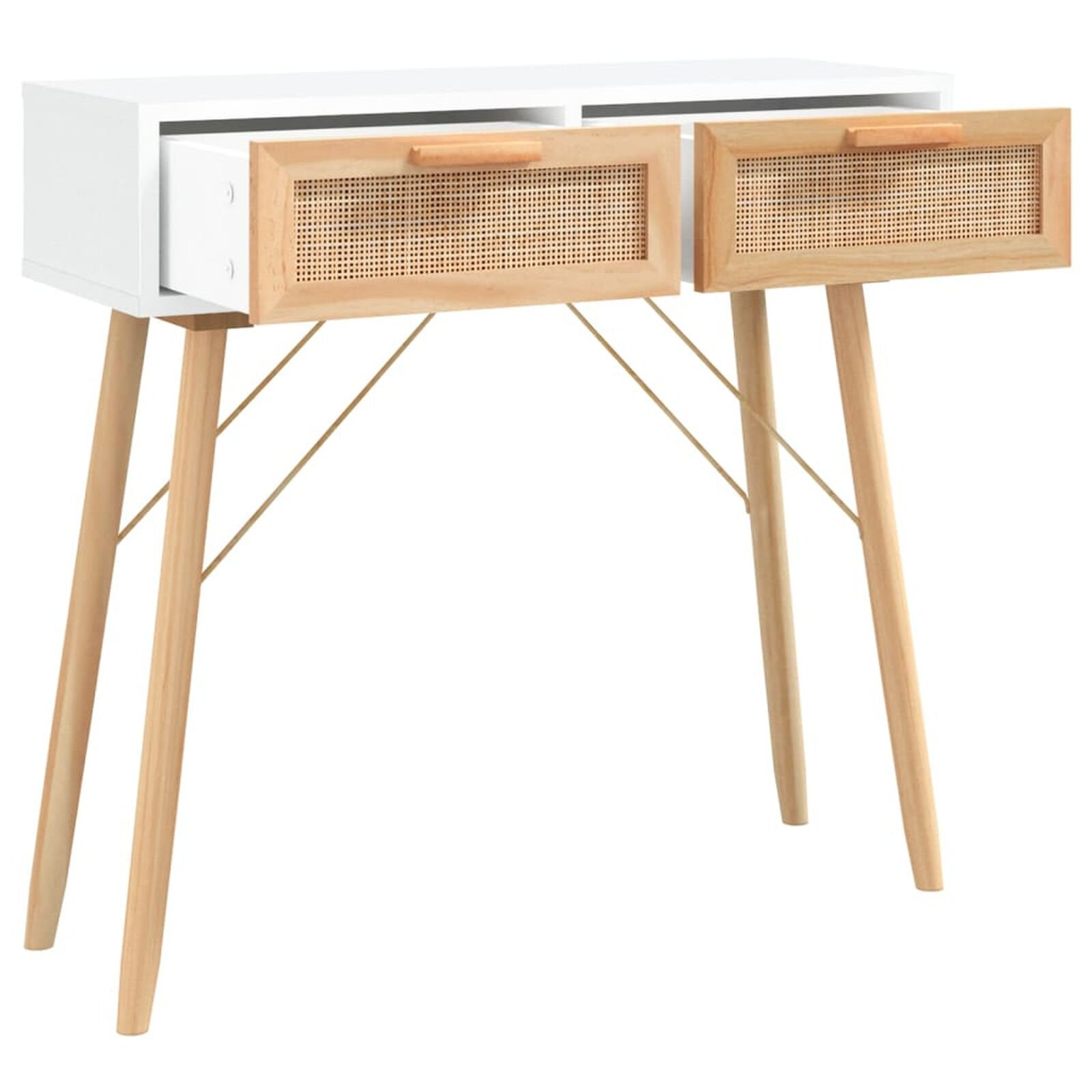 Tables  VidaXL 345624 Blanc