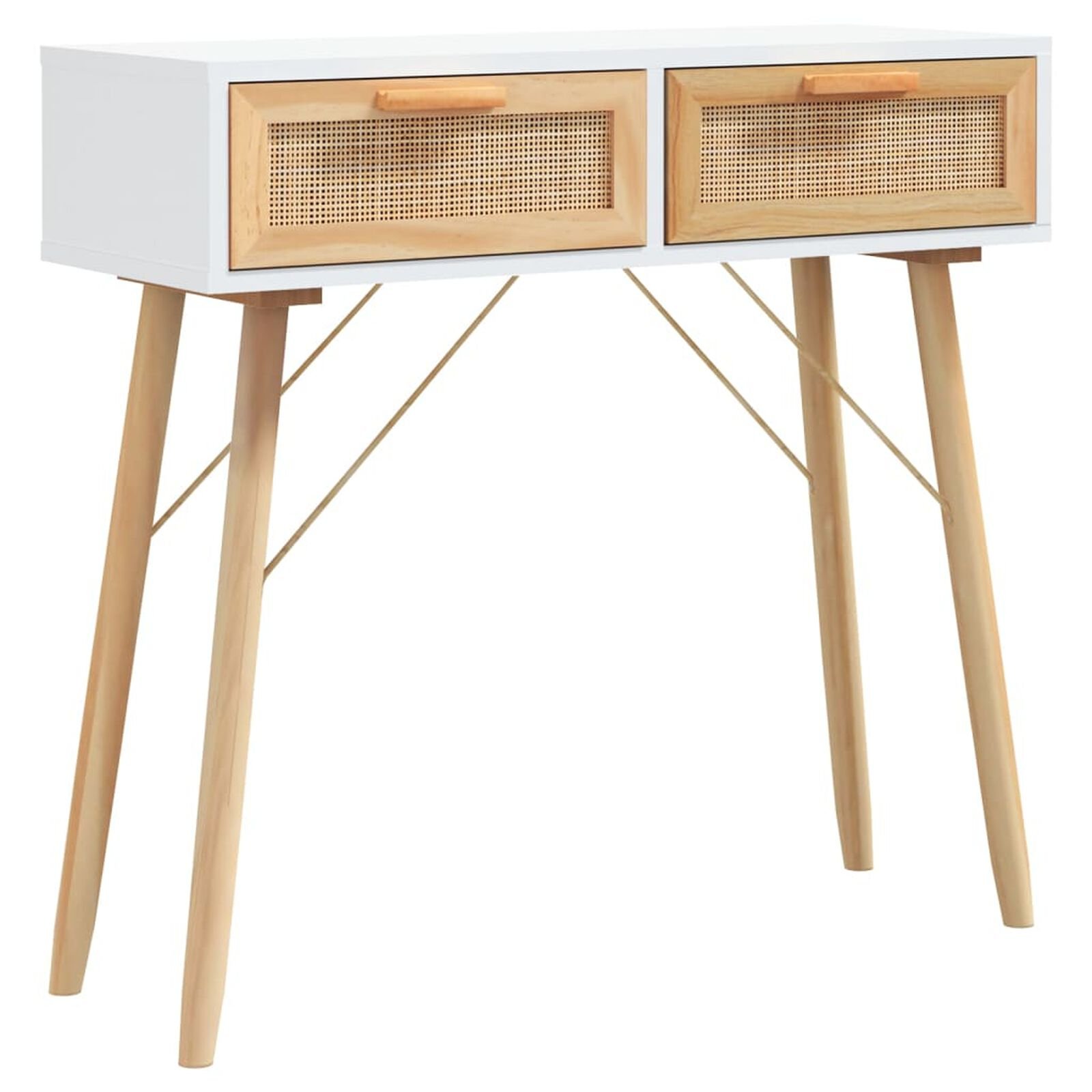 Tables  VidaXL 345624 Blanc