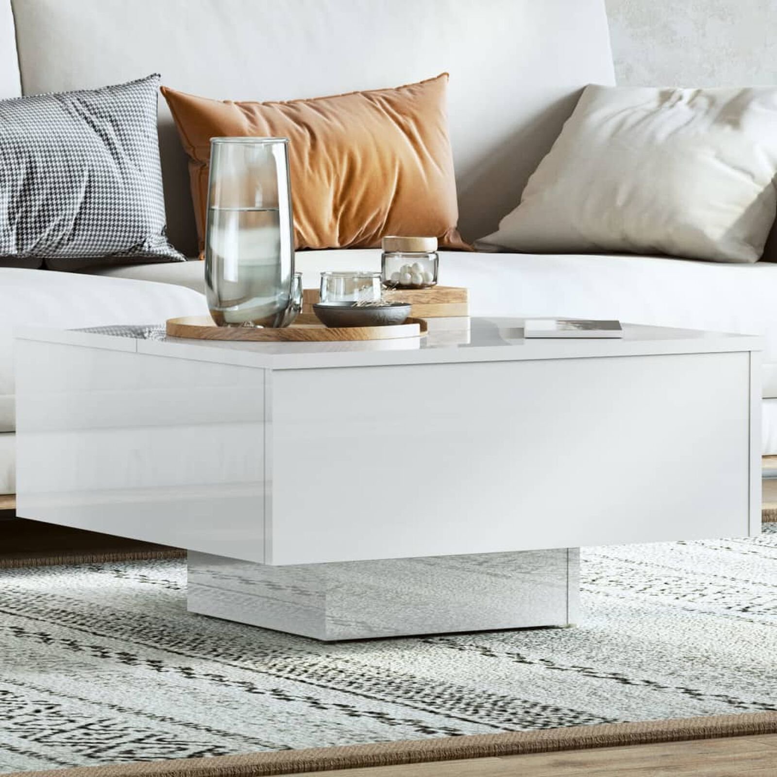 Tables  VidaXL 834263 Blanc
